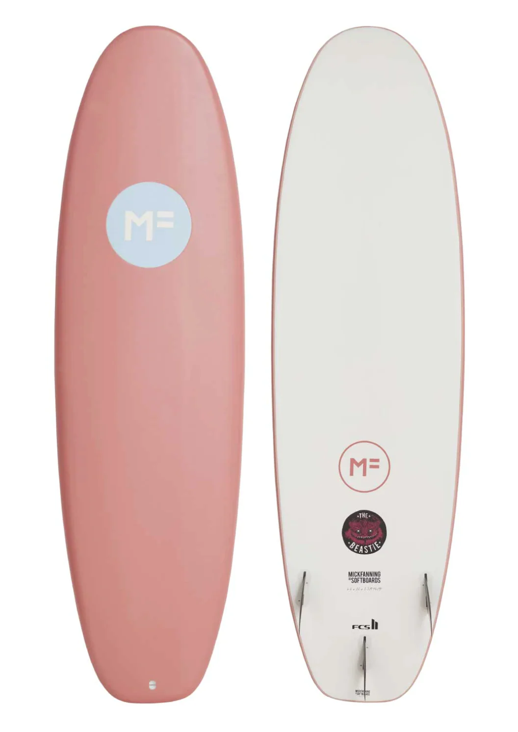 MF Beastie Epoxy Lam Softboard - Jade - Image 4