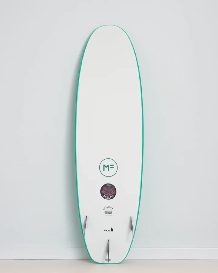 MF Beastie Epoxy Lam Softboard - Jade - Image 6