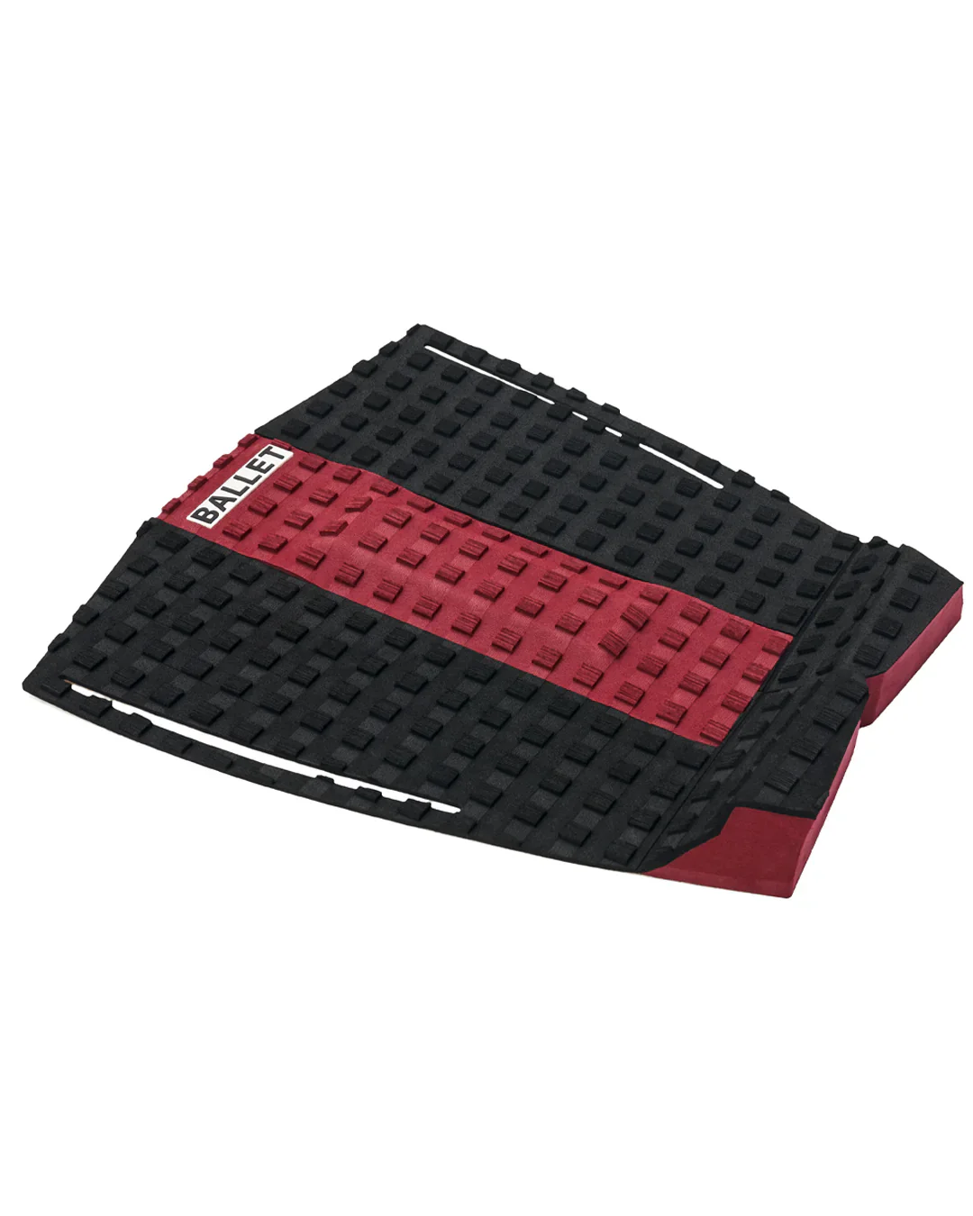 ANTI-SLIP 3 PIECE PAD - BLACK/BURGUNDY - Image 2