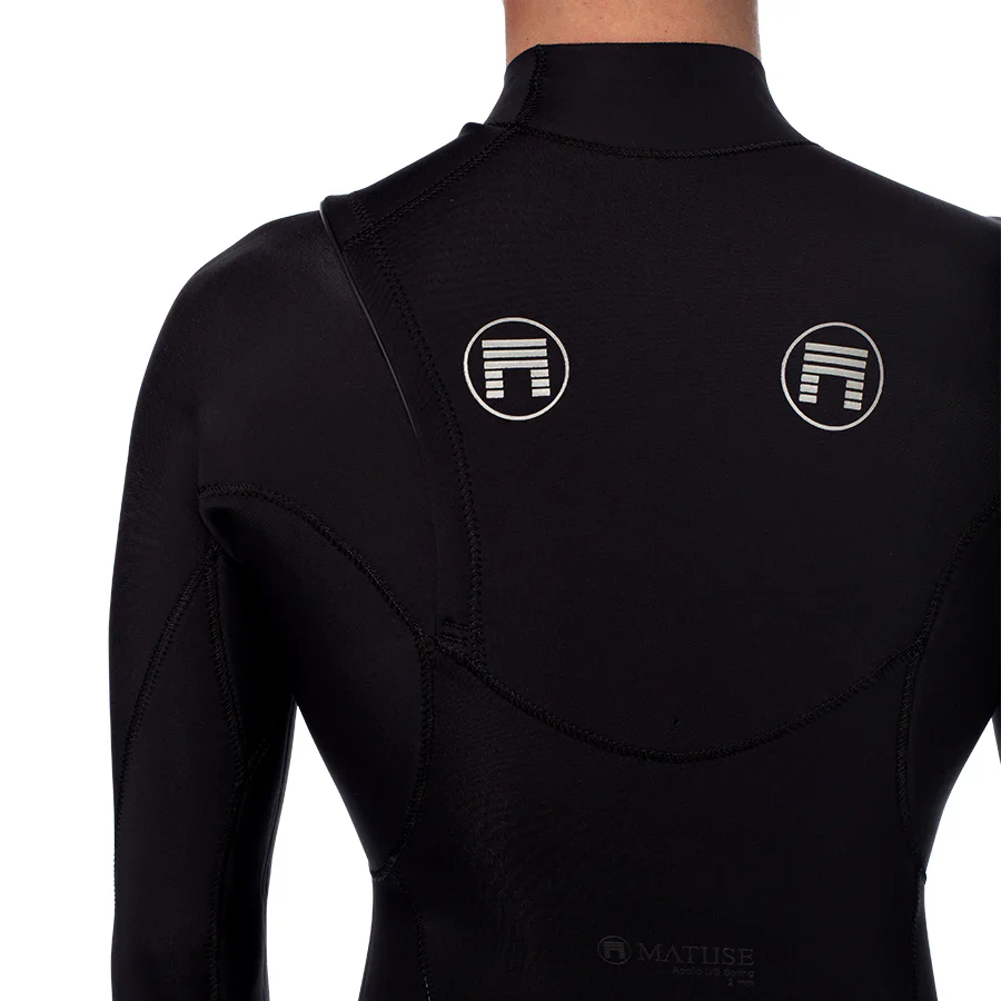 Matuse Apollo 2mm Long Sleeve Spring Suit - Black - Image 3