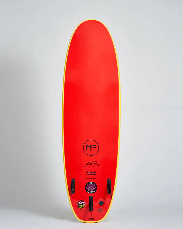 MF Beastie Super Soft  - Sunshine/Red - Image 2