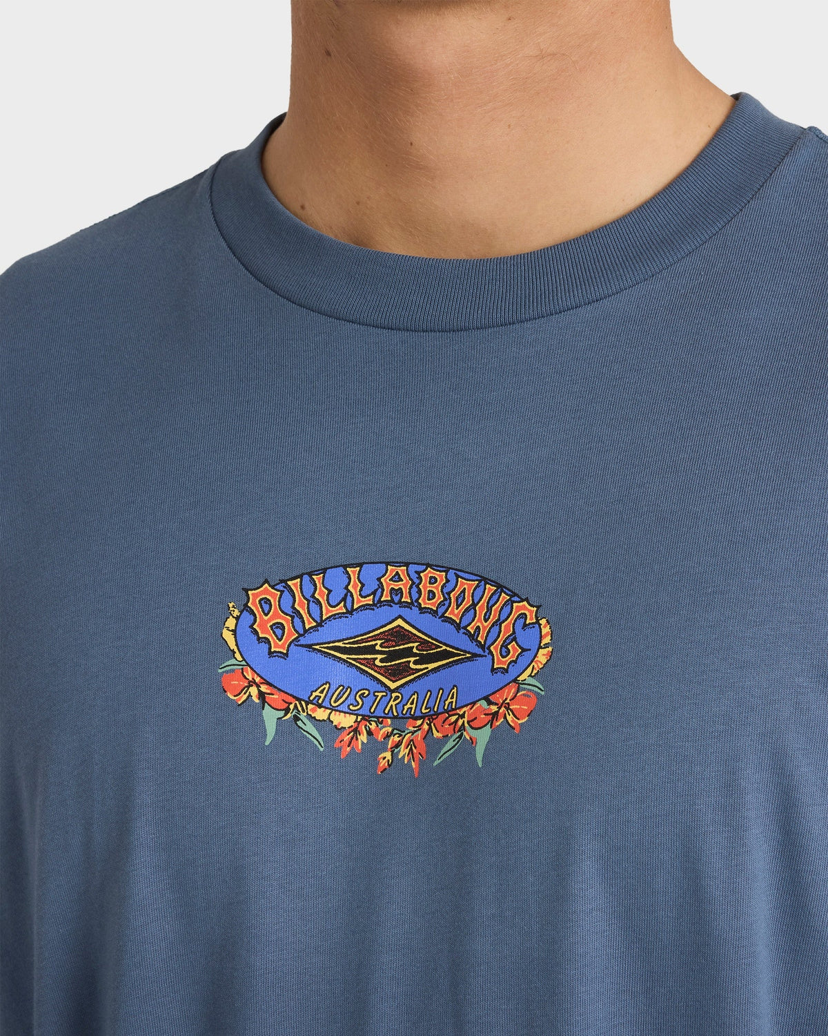 Billabong Mens Aussie Pill T-Shirt - North Sea - Image 3