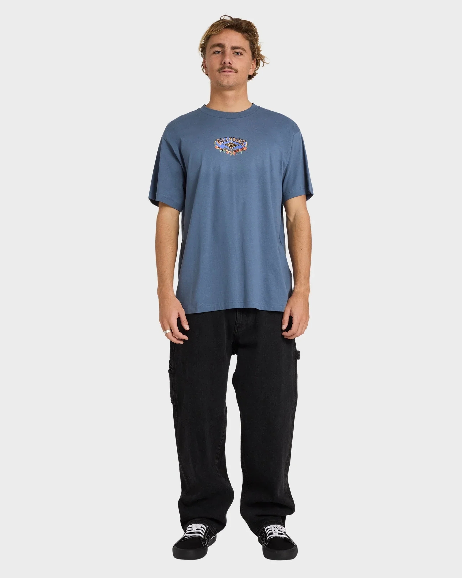 Billabong Mens Aussie Pill T-Shirt - North Sea - Image 4