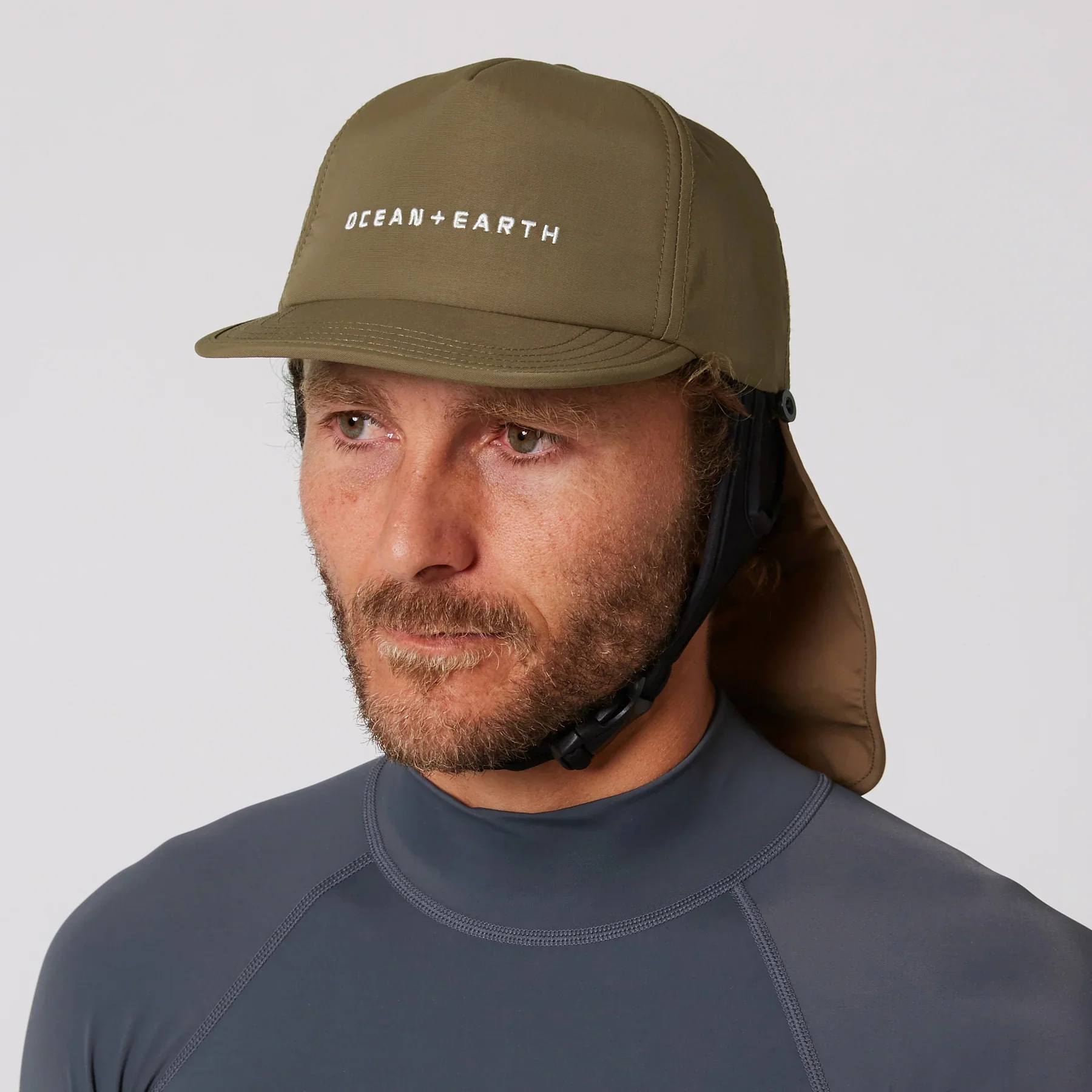 Bingin Soft Peak Surf Hat - Olive