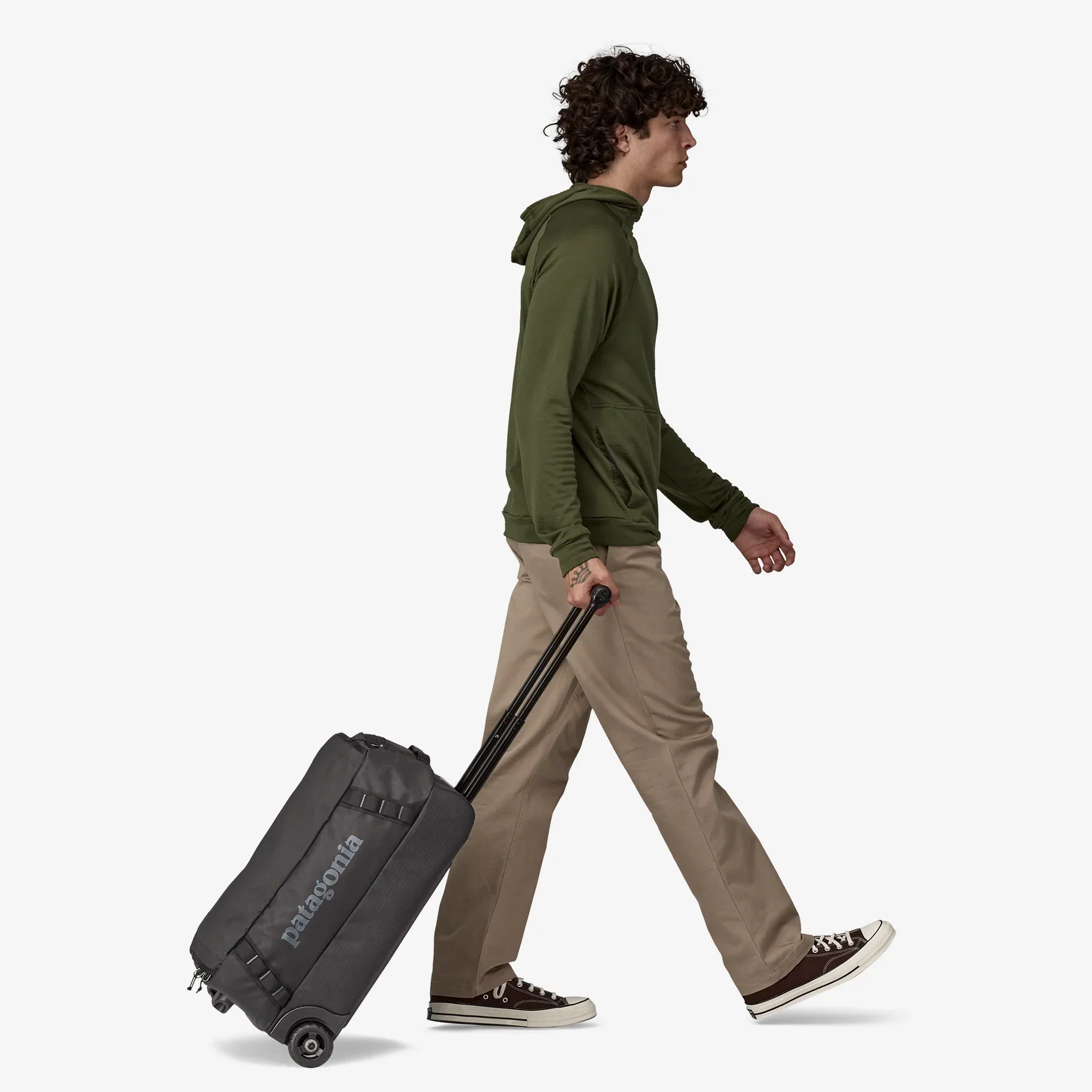 BLACK HOLE WHEELED DUFFEL 40L - BLACK - Image 6