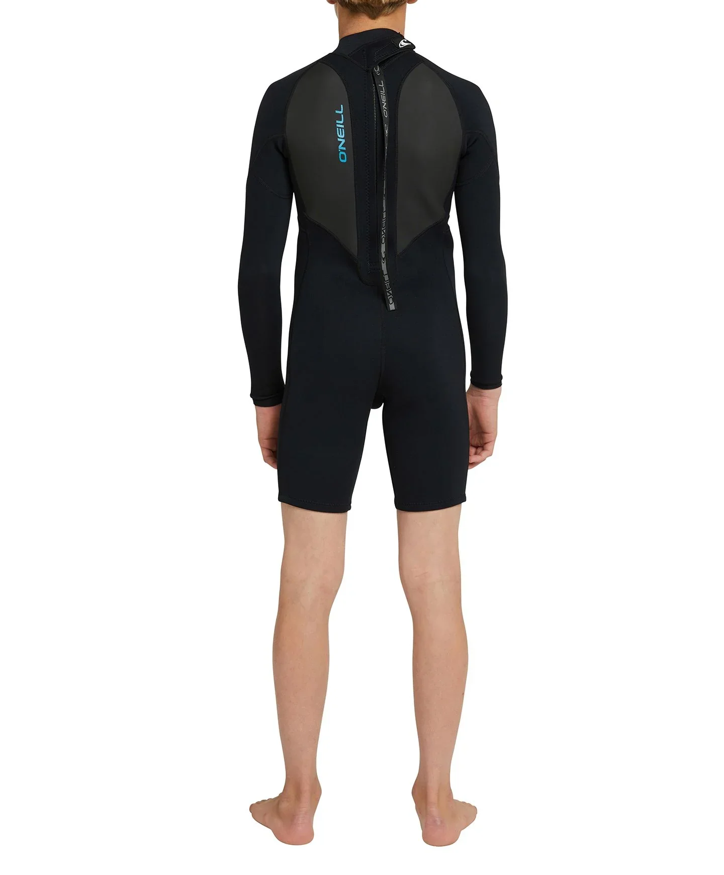 Boy's Reactor 2mm Long Sleeve Spring Suit BZ Wetsuit - Black - Image 2