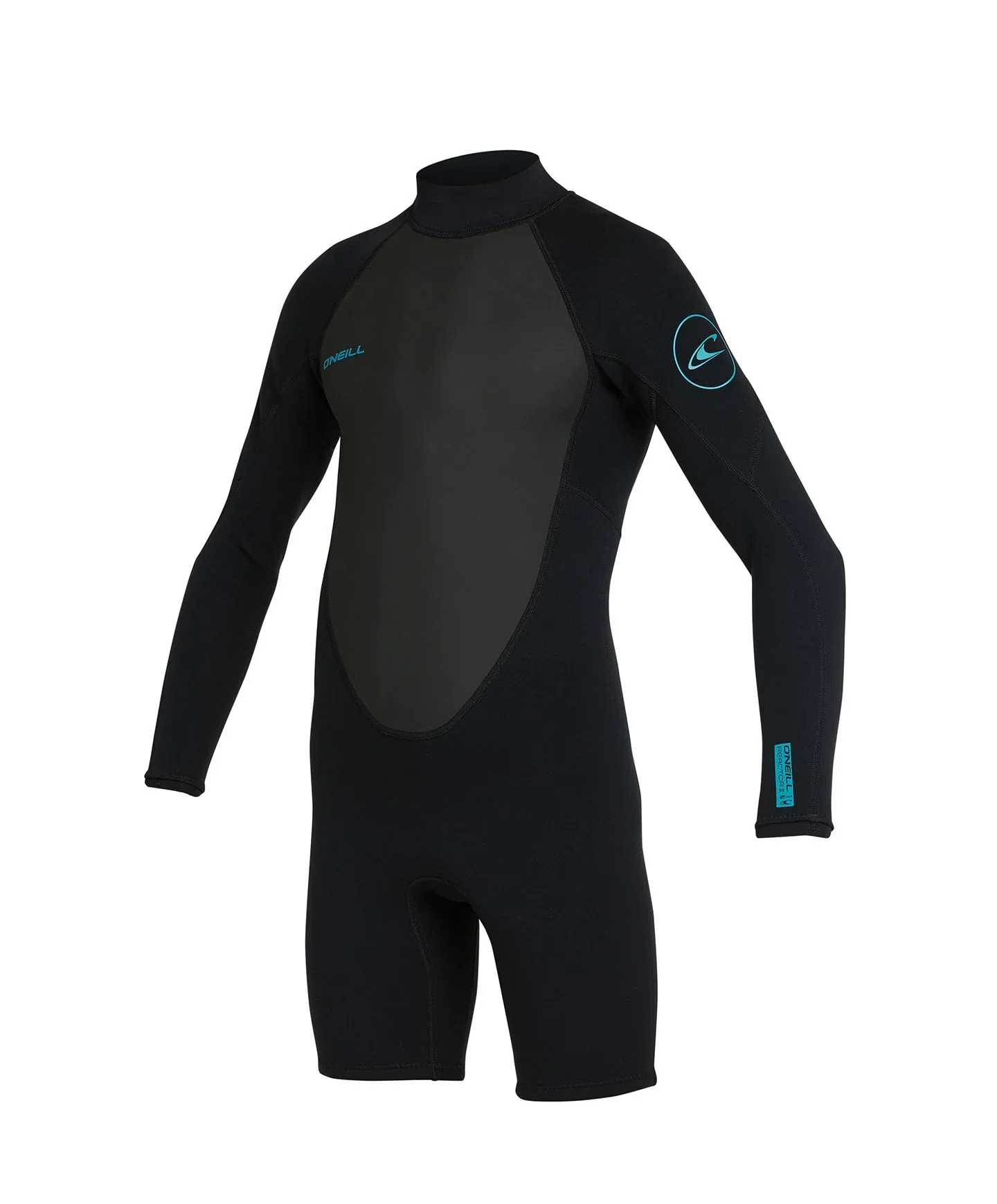 Boy's Reactor 2mm Long Sleeve Spring Suit BZ Wetsuit - Black - Image 3