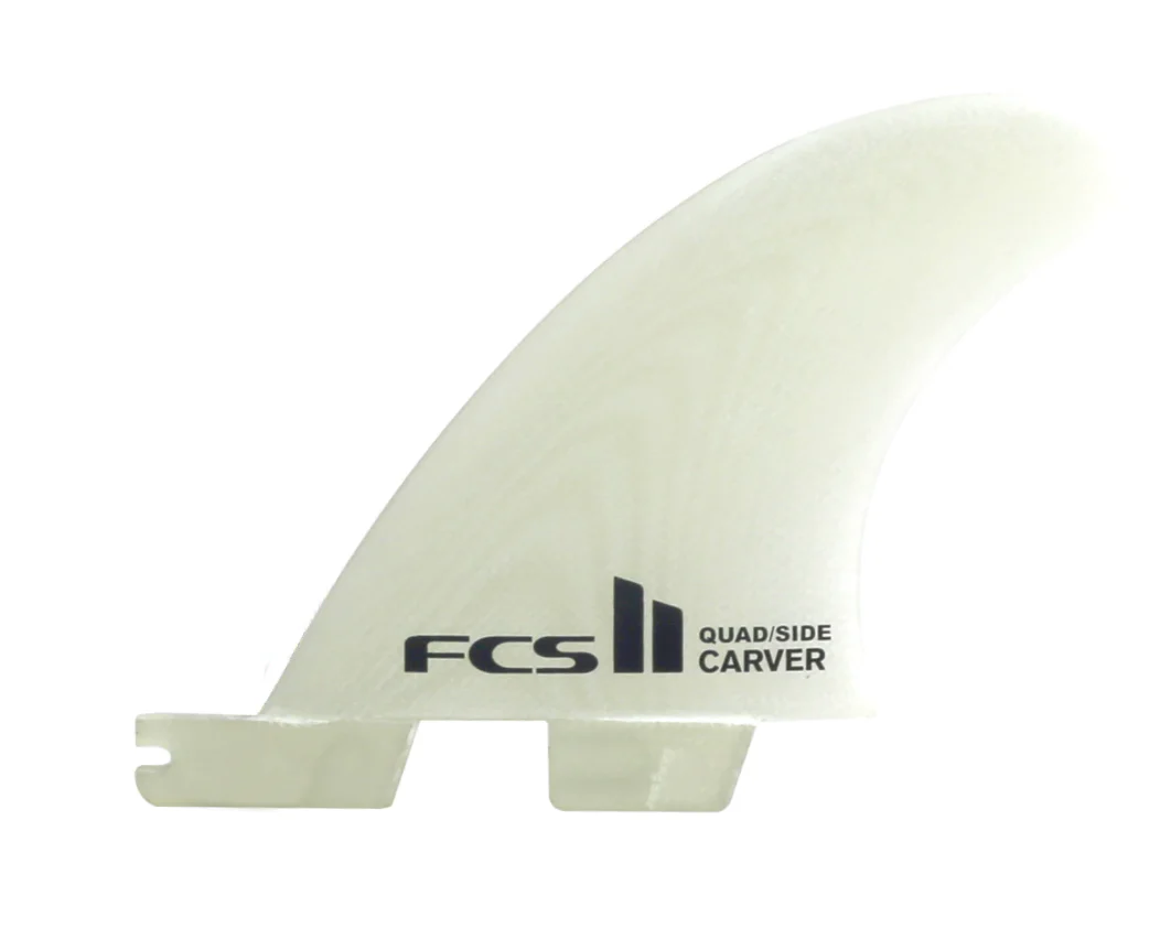 FCS II Carver PG Small Quad Rear/Side Byte - Clear - Image 2