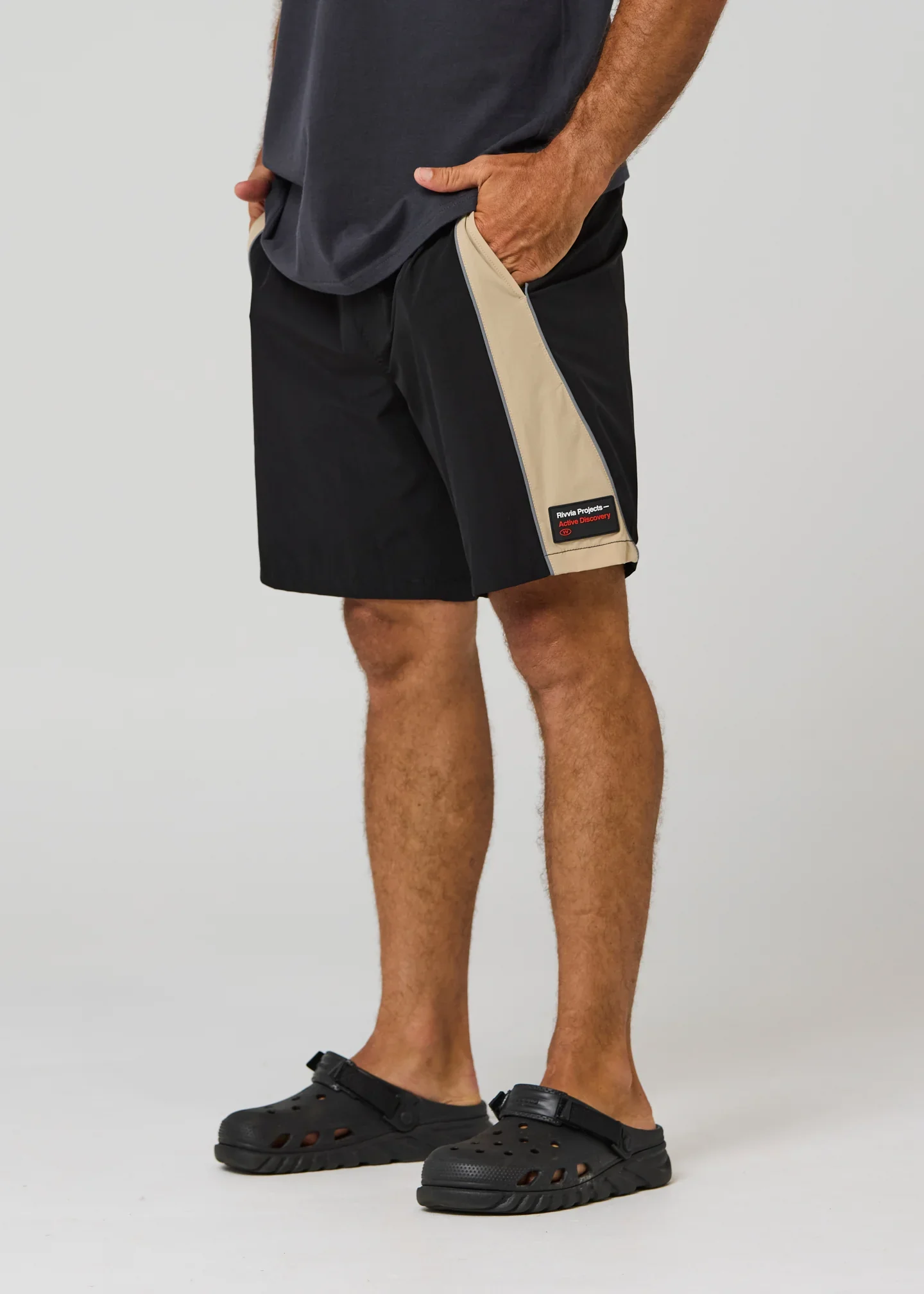 Rivvia Daily Ride Data Short - Black/Bone - Image 6