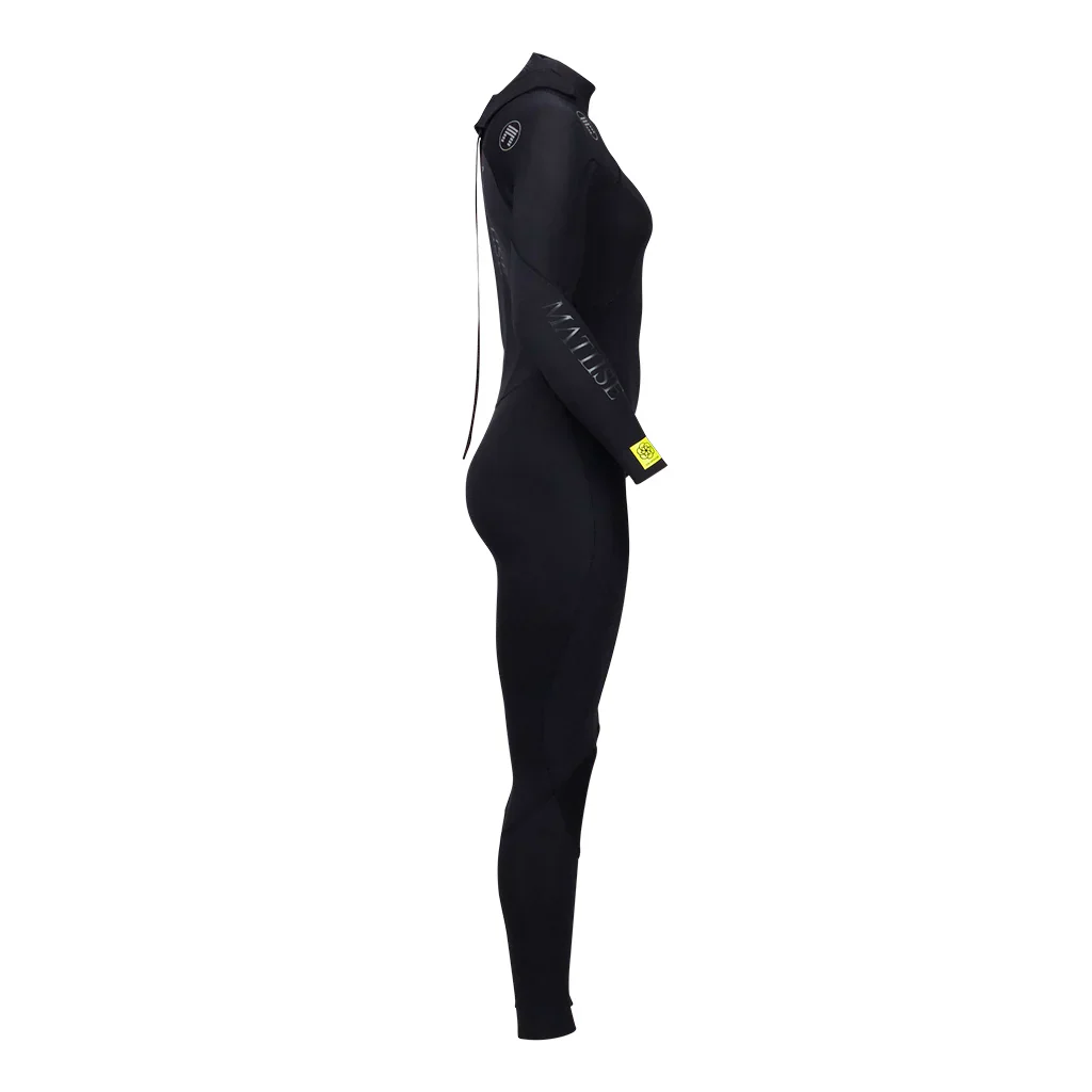 Diana Ocena 3/2mm Back-Zip Full Suit - Black - Image 5