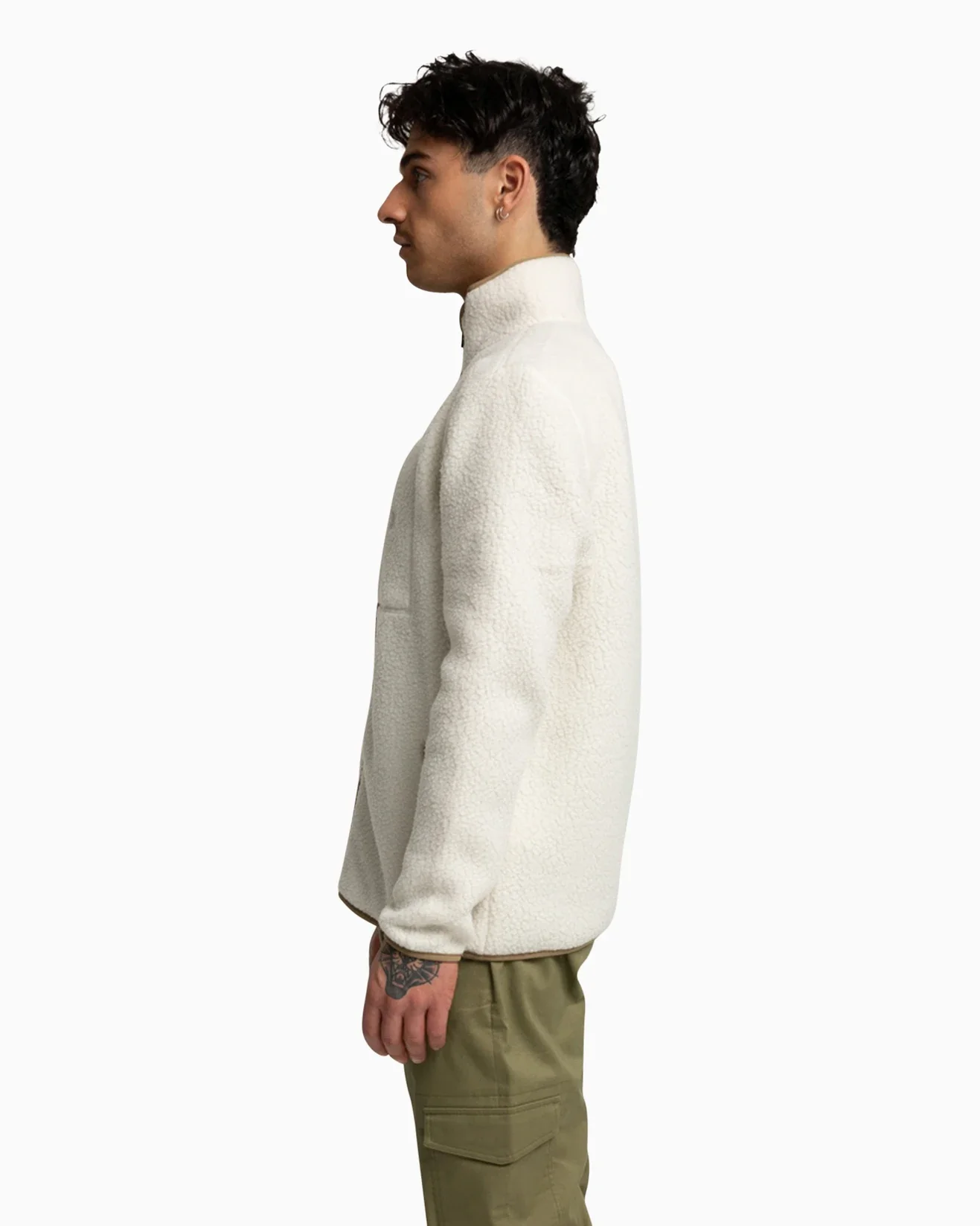 Explore Hurley Mens Thermal Polartec Fleece - Birch - Image 4