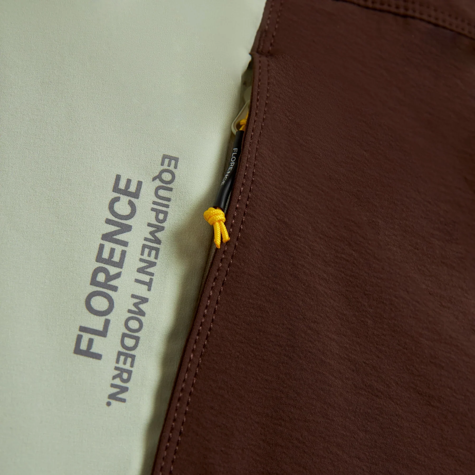 F1 BURGEE CORDURA BOARDSHORT - DARK BROWN - Image 4