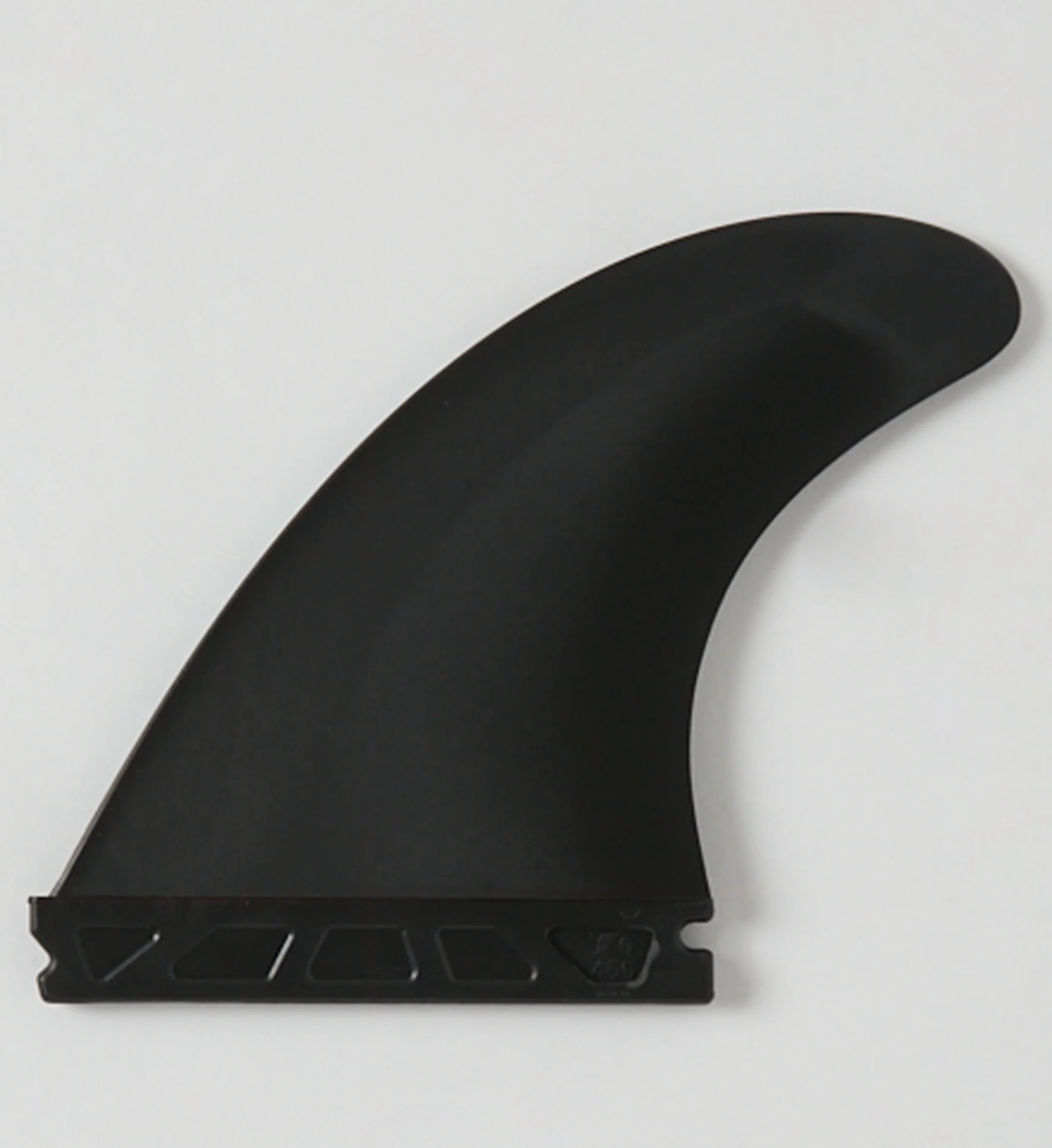 Futures F6 Alpha Thruster Fin Set - Carbon/Teal - Image 2