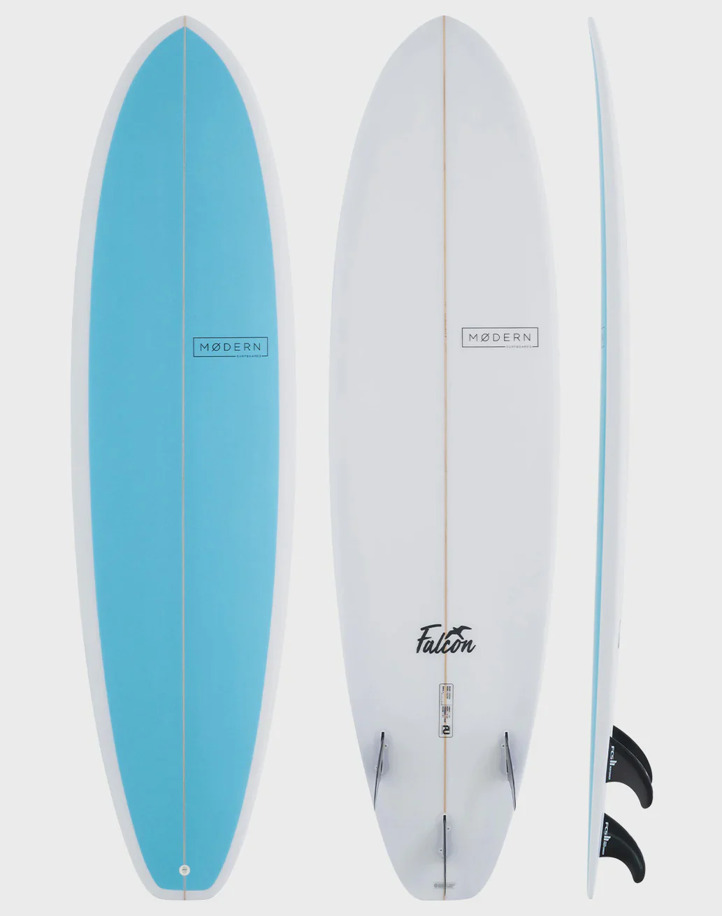Falcon - Electric Blue/White