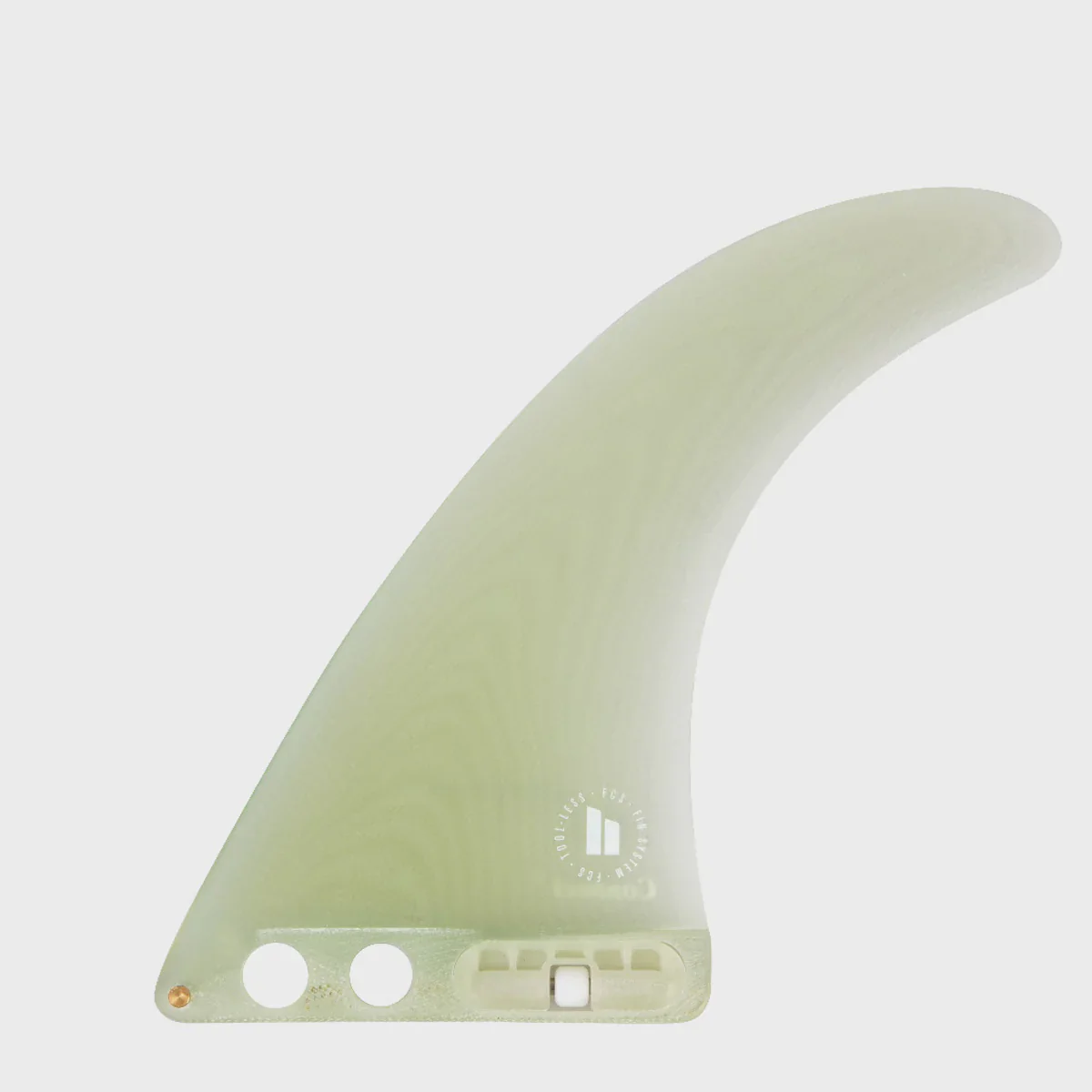 FCS II Connect 8" Longboard Fin - Clear