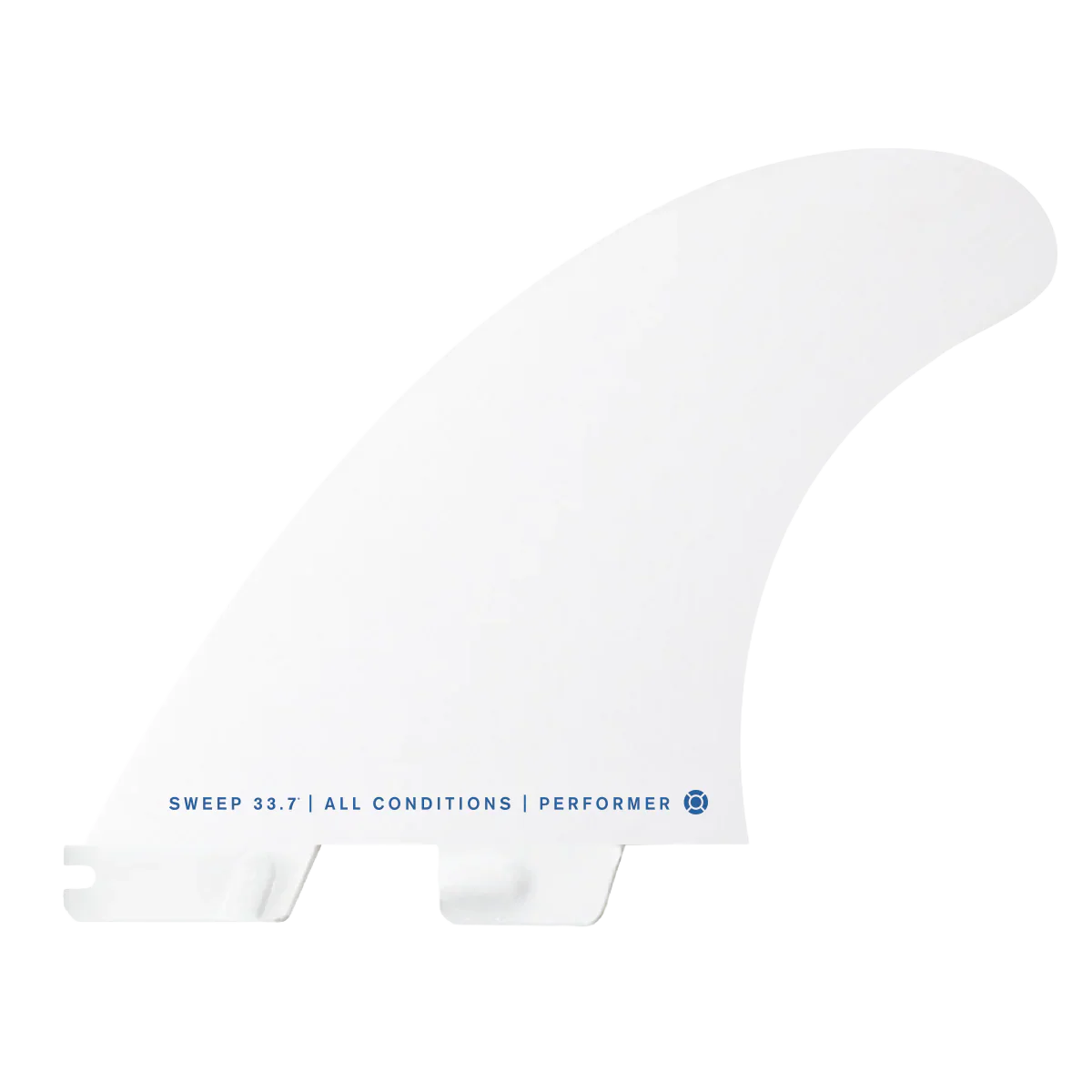 FCS II Performer PC Tri Fin Set - White Edition - Image 2