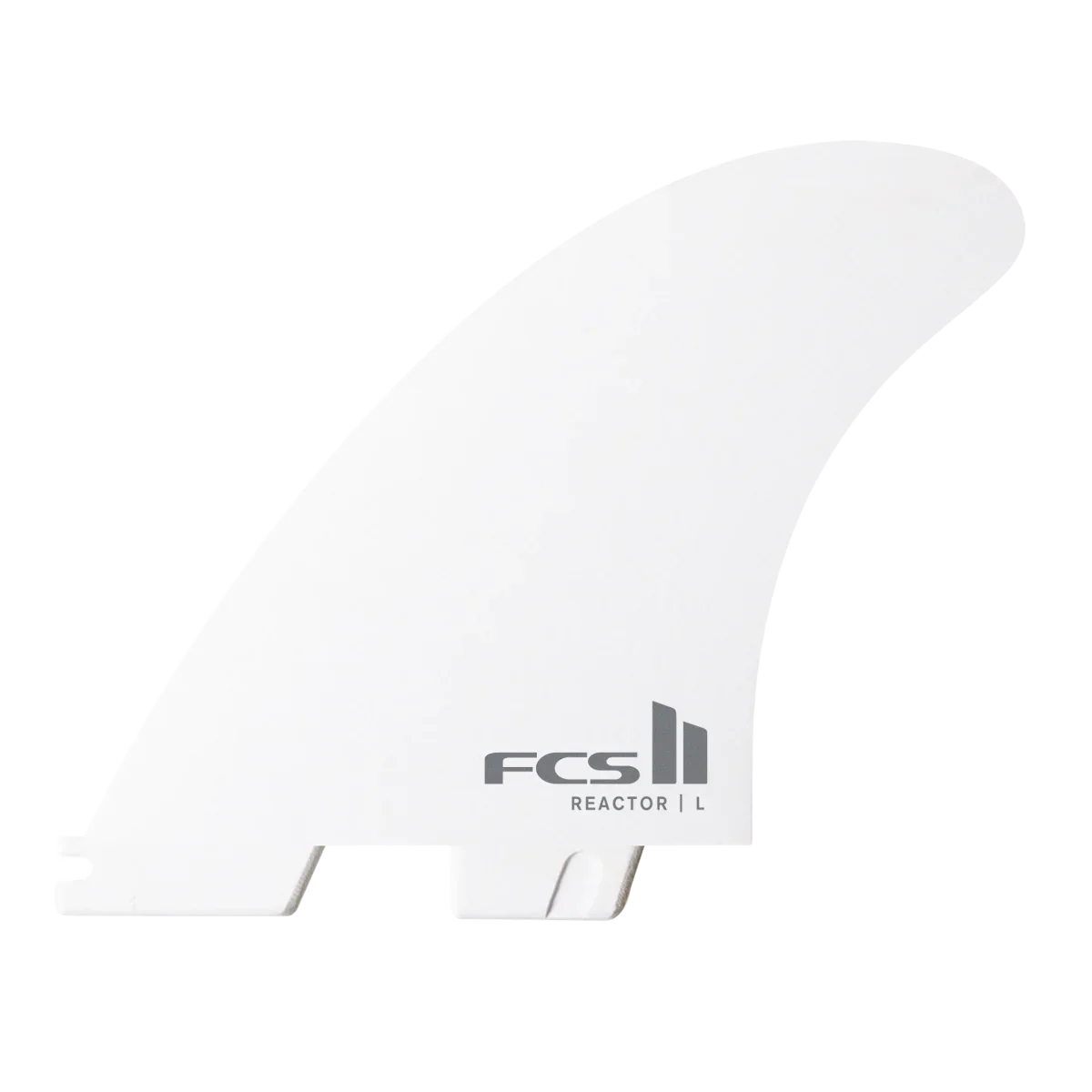 FCS II Reactor PC Tri Fin Set - White Edition