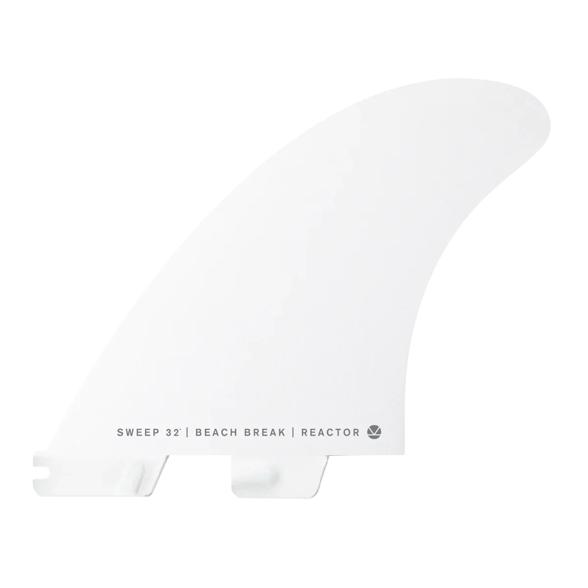 FCS II Reactor PC Tri Fin Set - White Edition - Image 2