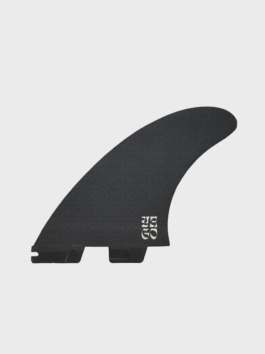 FCS II Yago Dora PC Tri Fin Set - Green/Black - Image 3