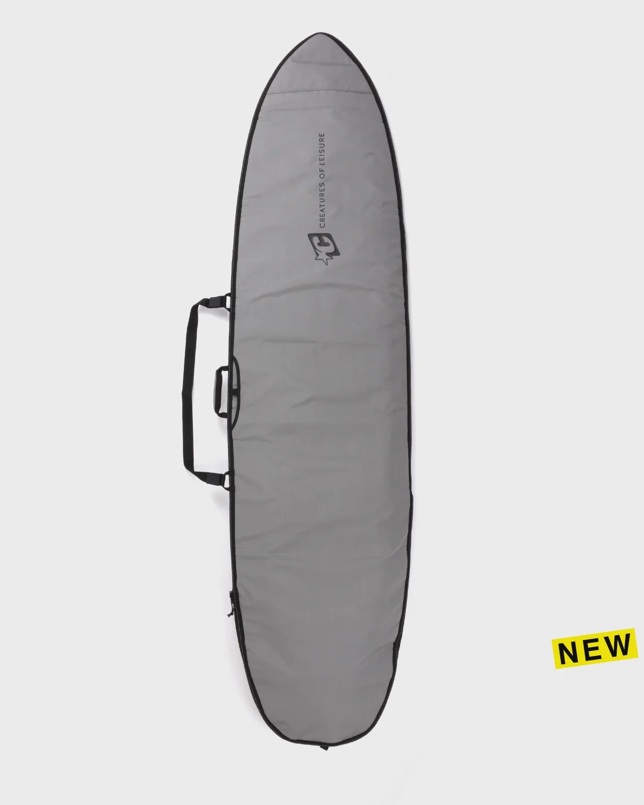 Fish Icon Surfboard Cover - Silver