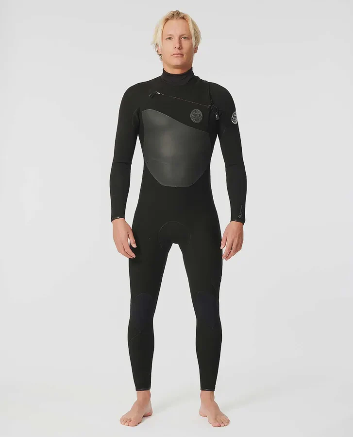 Flashbomb 3/2 Chest Zip Wetsuit - Black