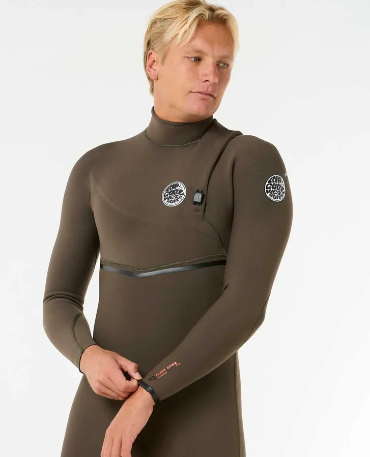 Flashbomb 3/2 Zip Free Wetsuit - Deep Rock - Image 3
