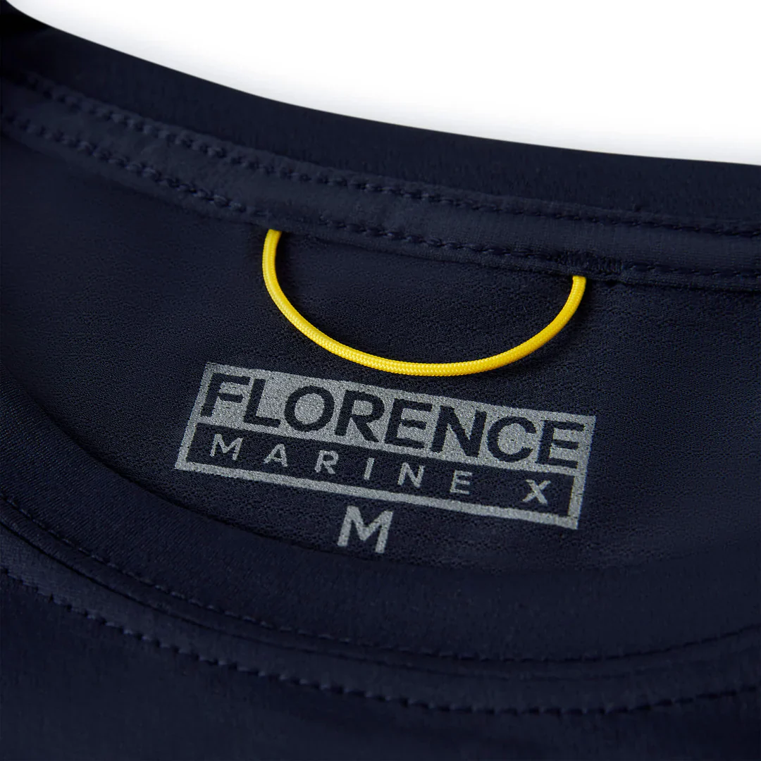 Florence Airtex Short Sleeve Shirt - Navy - Image 3