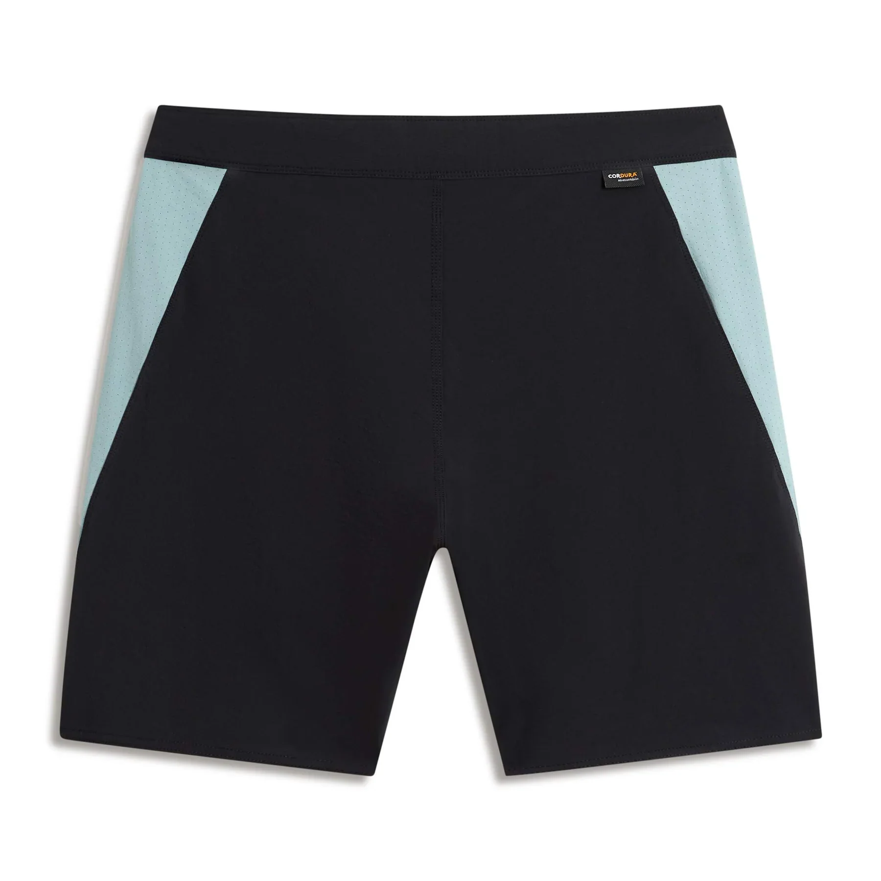 Florence Cordura® Airtex Boardshort - Black/Lightest Sea Blue - Image 2