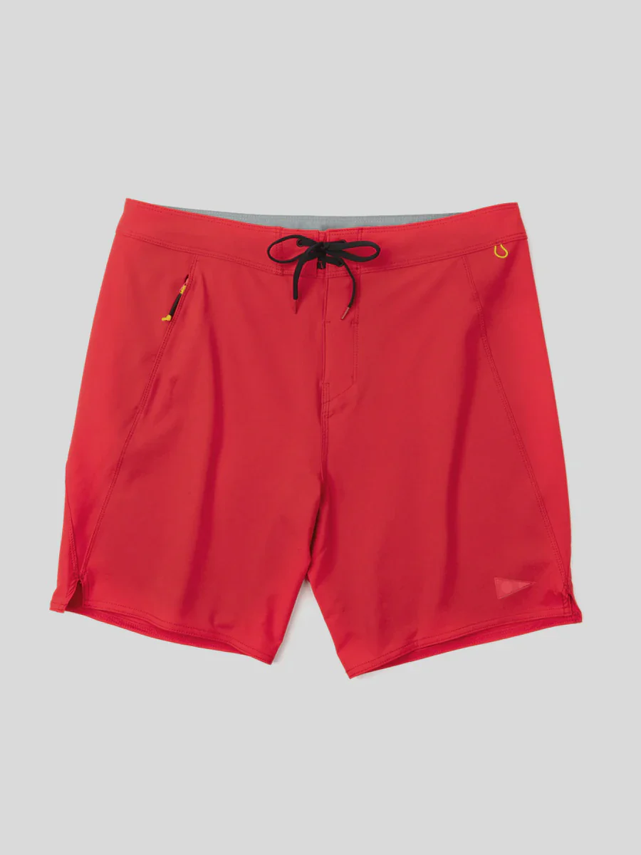 Florence F1 Standard Issue Boardshort - Rescue Red