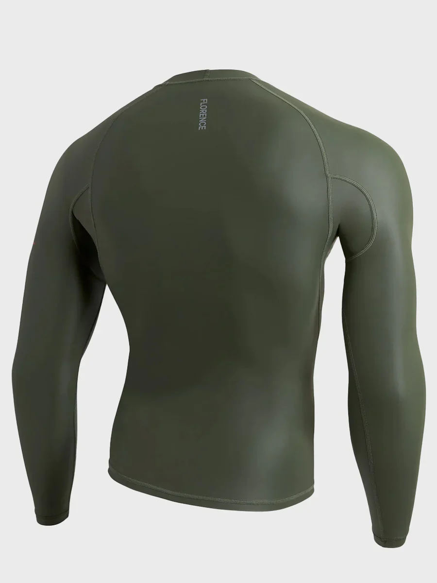 Florence Windshield Long Sleeve Rashguard 2.0 - Thyme - Image 2