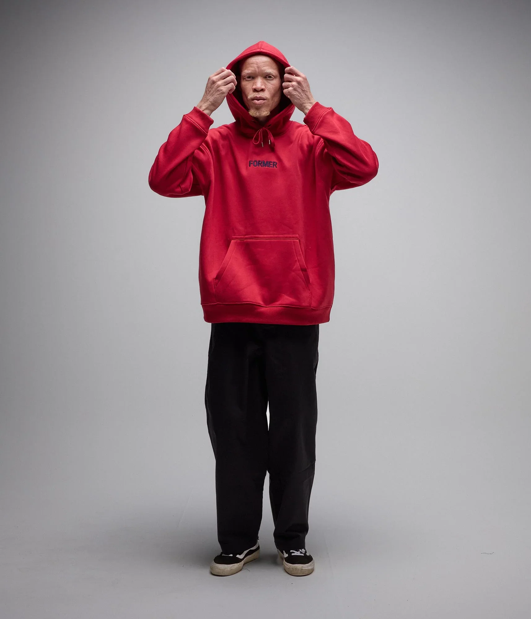 Former Legacy Embroid Hood - Cherry - Image 3