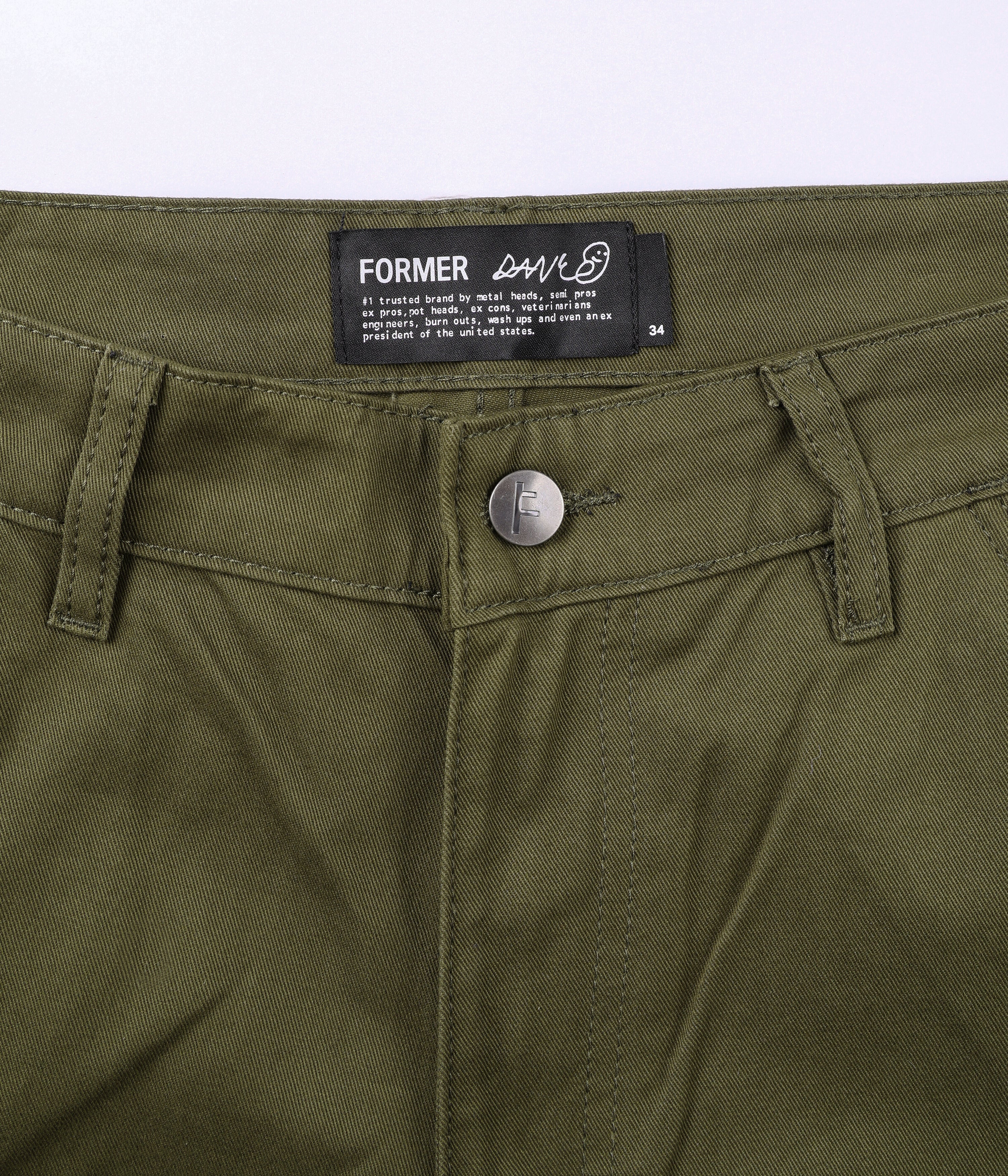 Former Reynolds 21" Walkshort - Deep Olive - Image 4