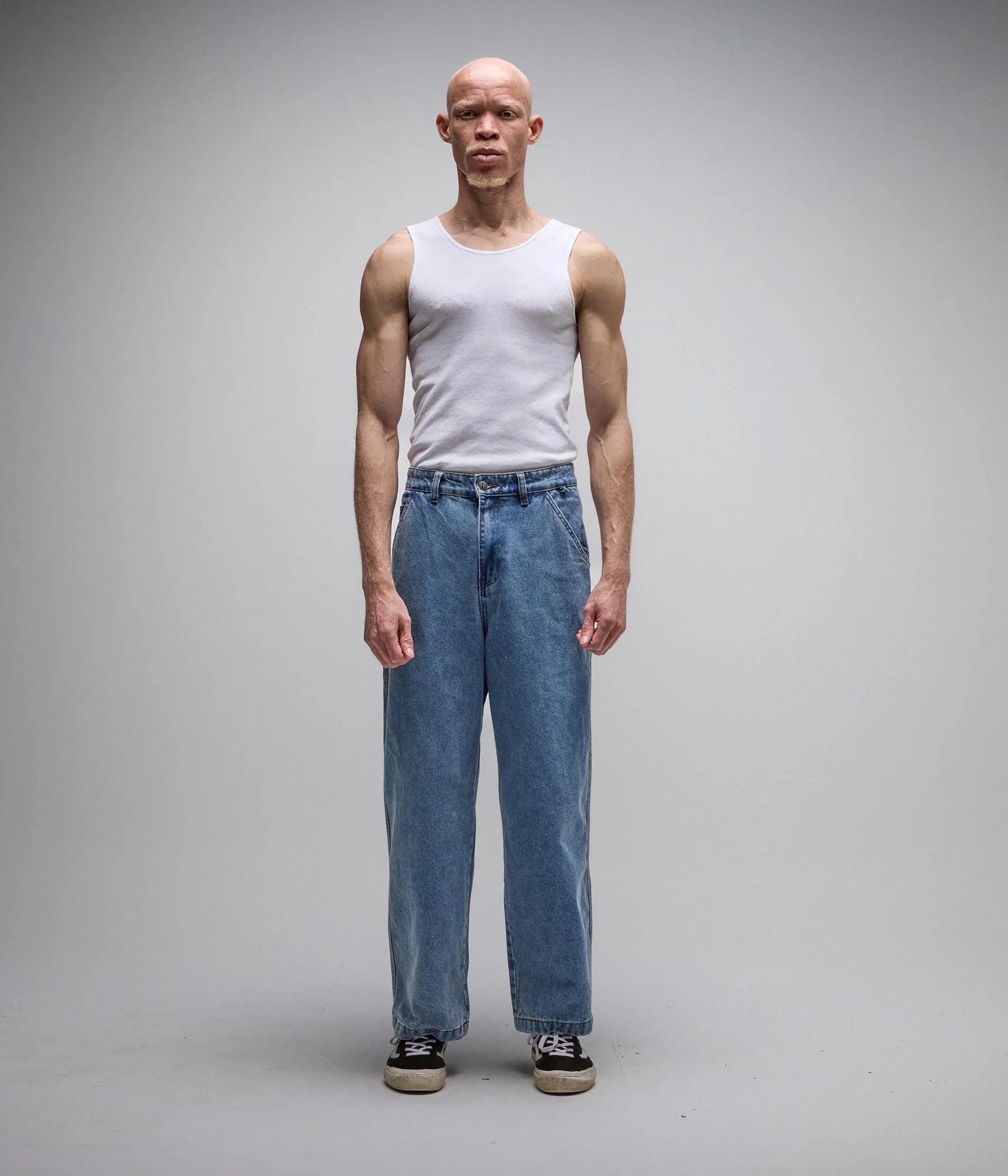 Former Reynolds Denim Pant - Mid Blue - Image 3