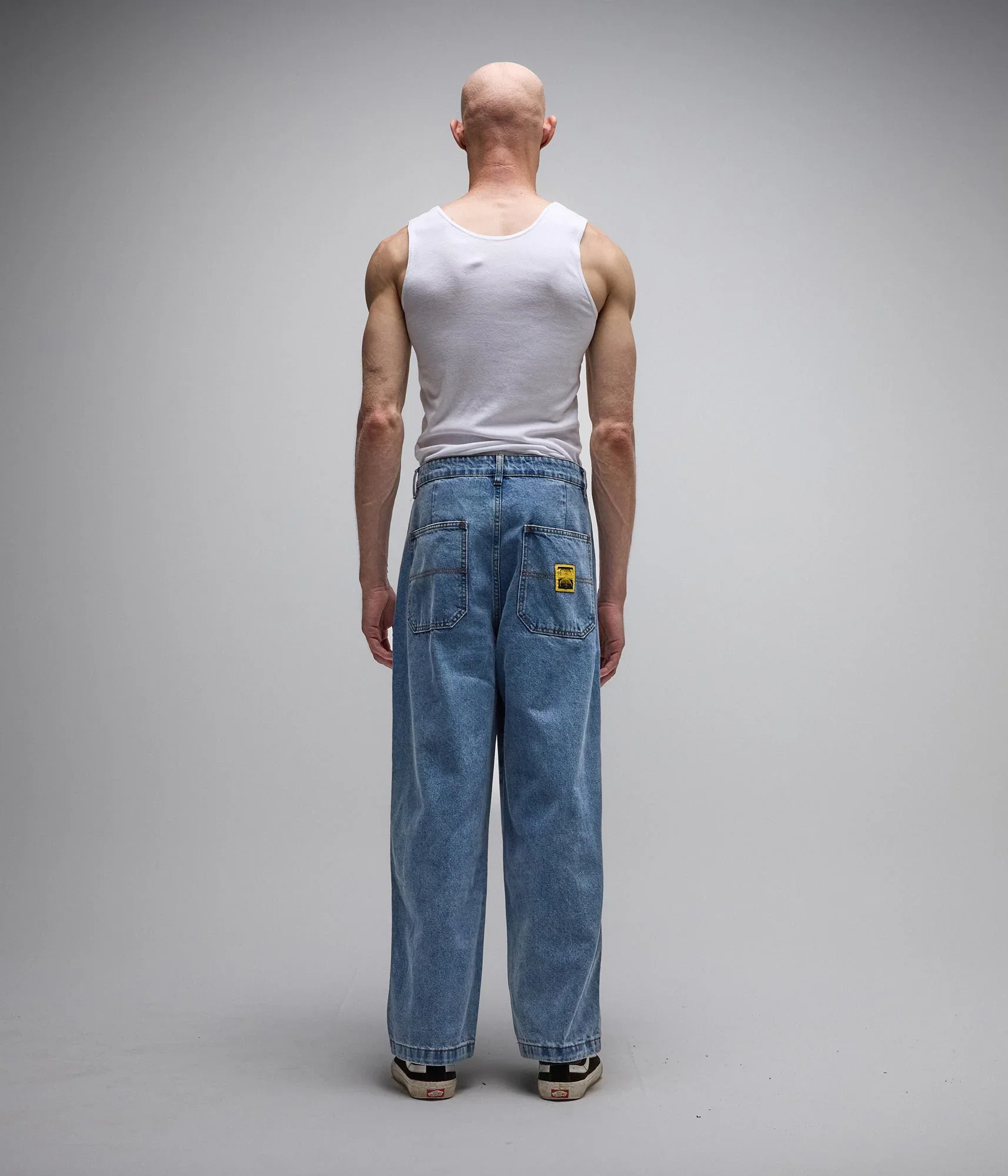 Former Reynolds Denim Pant - Mid Blue - Image 4