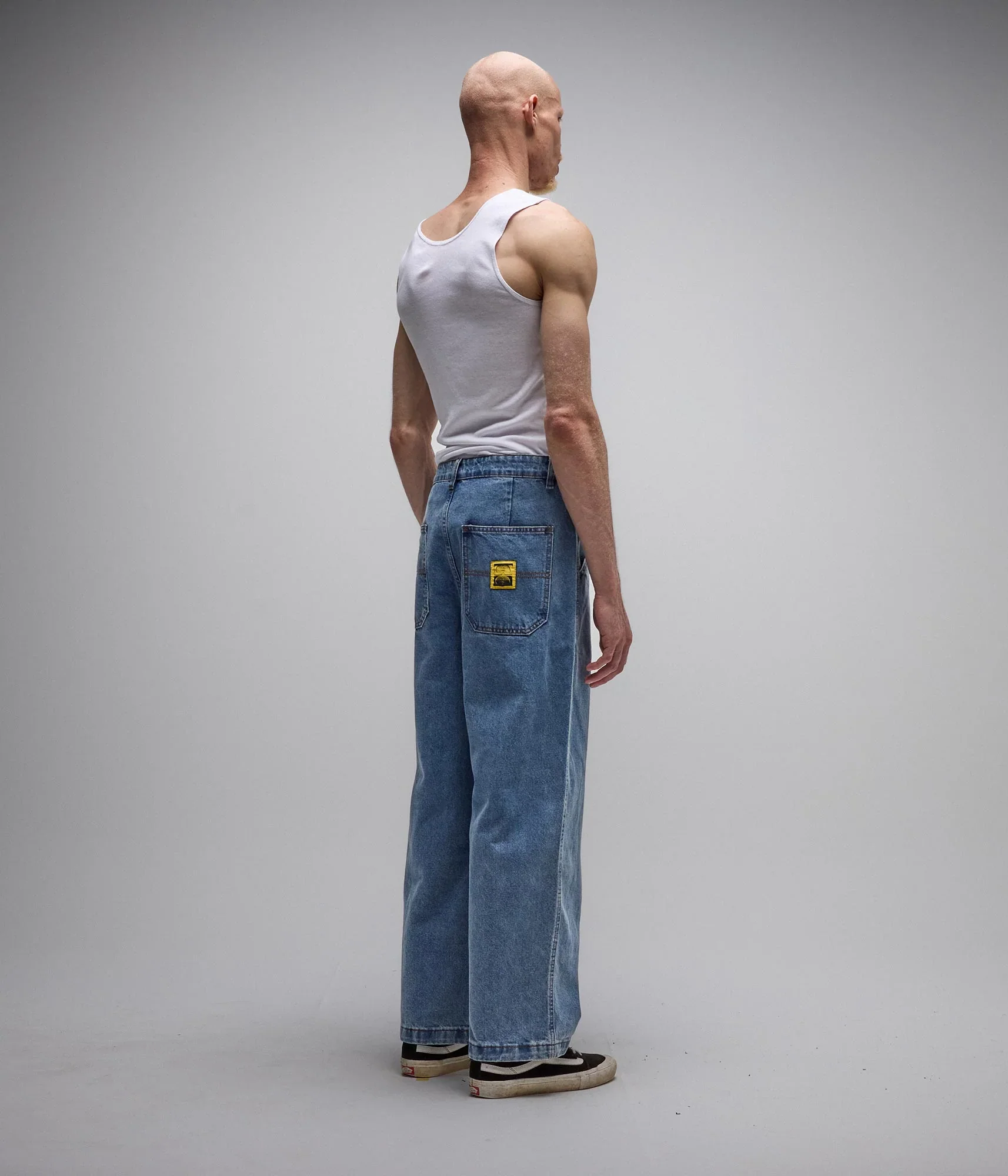 Former Reynolds Denim Pant - Mid Blue - Image 5