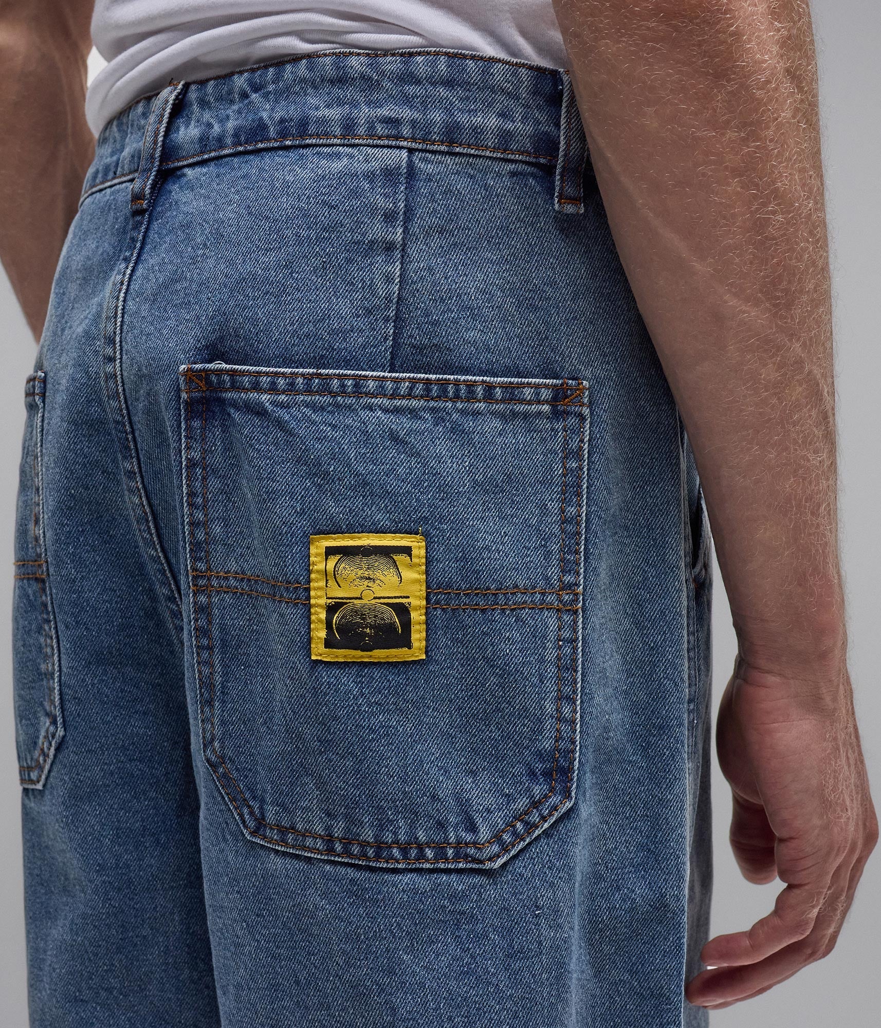 Former Reynolds Denim Pant - Mid Blue - Image 6