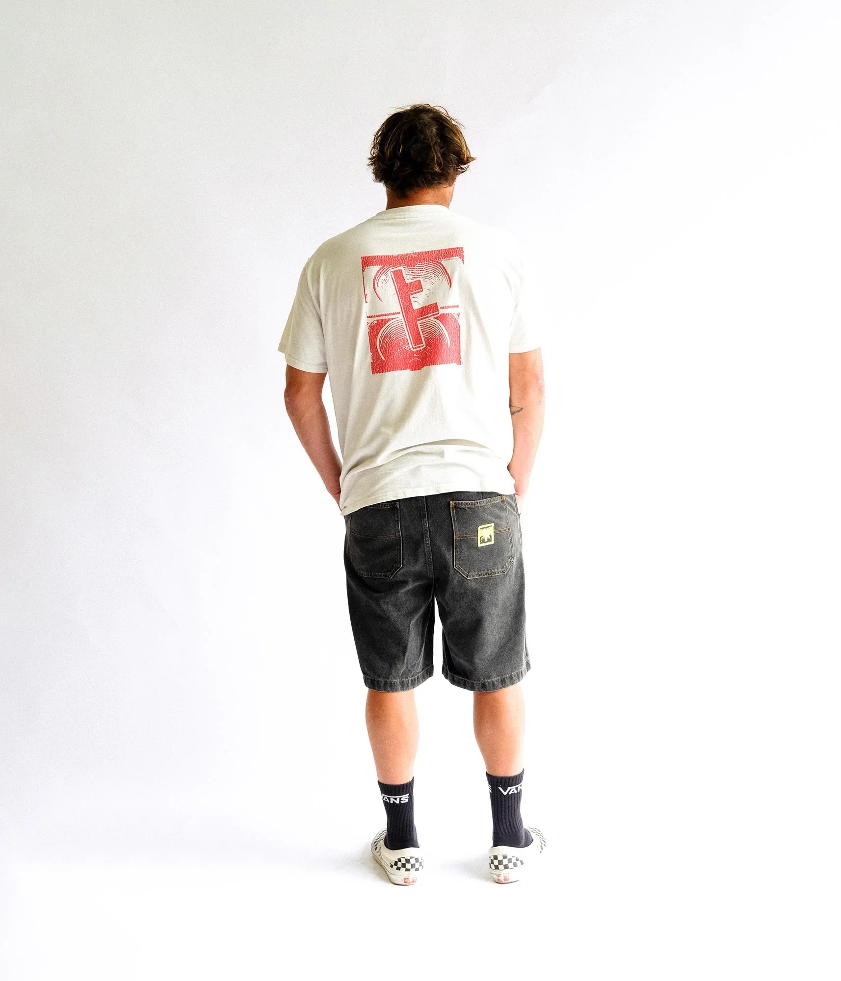 Former Slant F Crux T-Shirt - Bone - Image 4