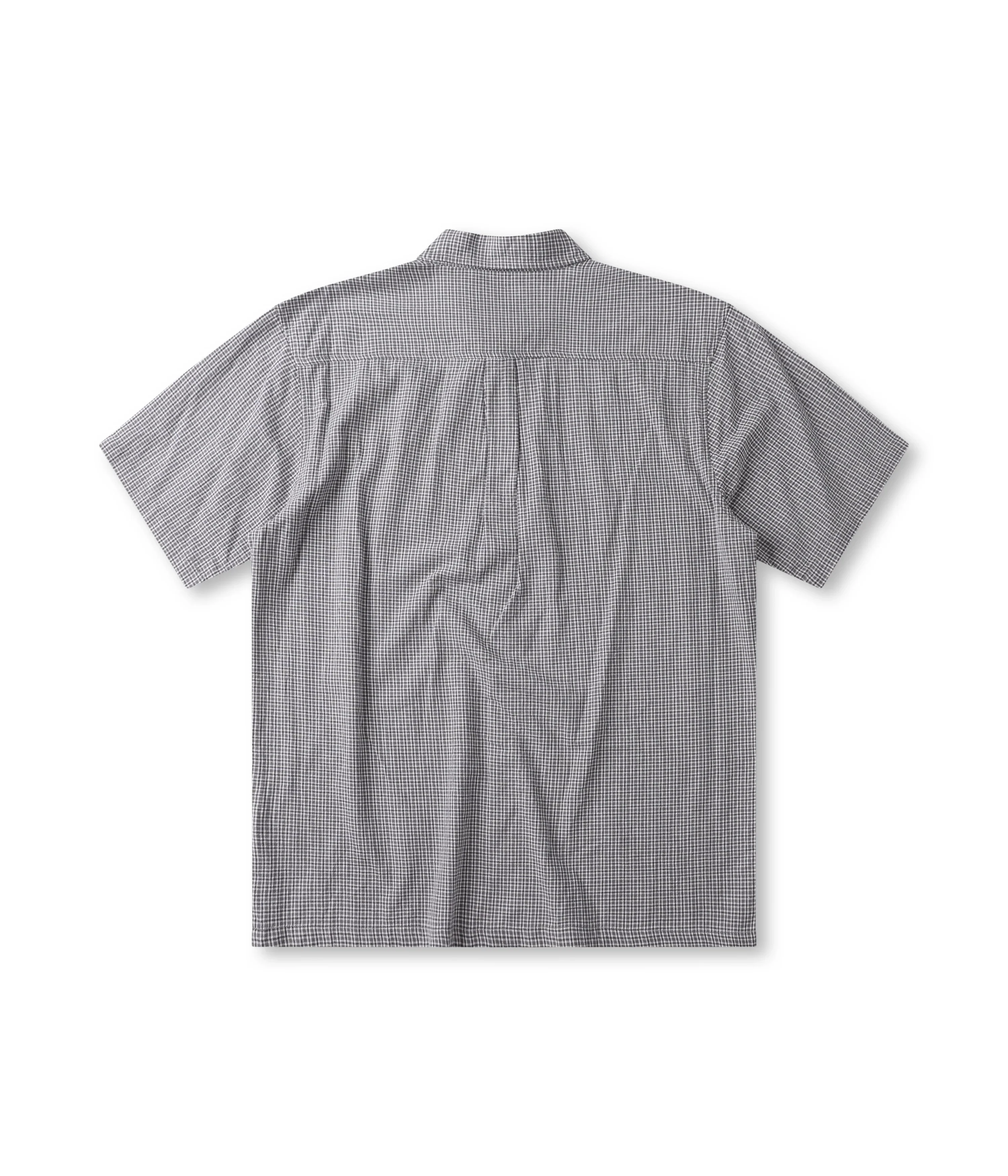 Former Vivian Check Short Sleeve Shirt - Black - Image 2