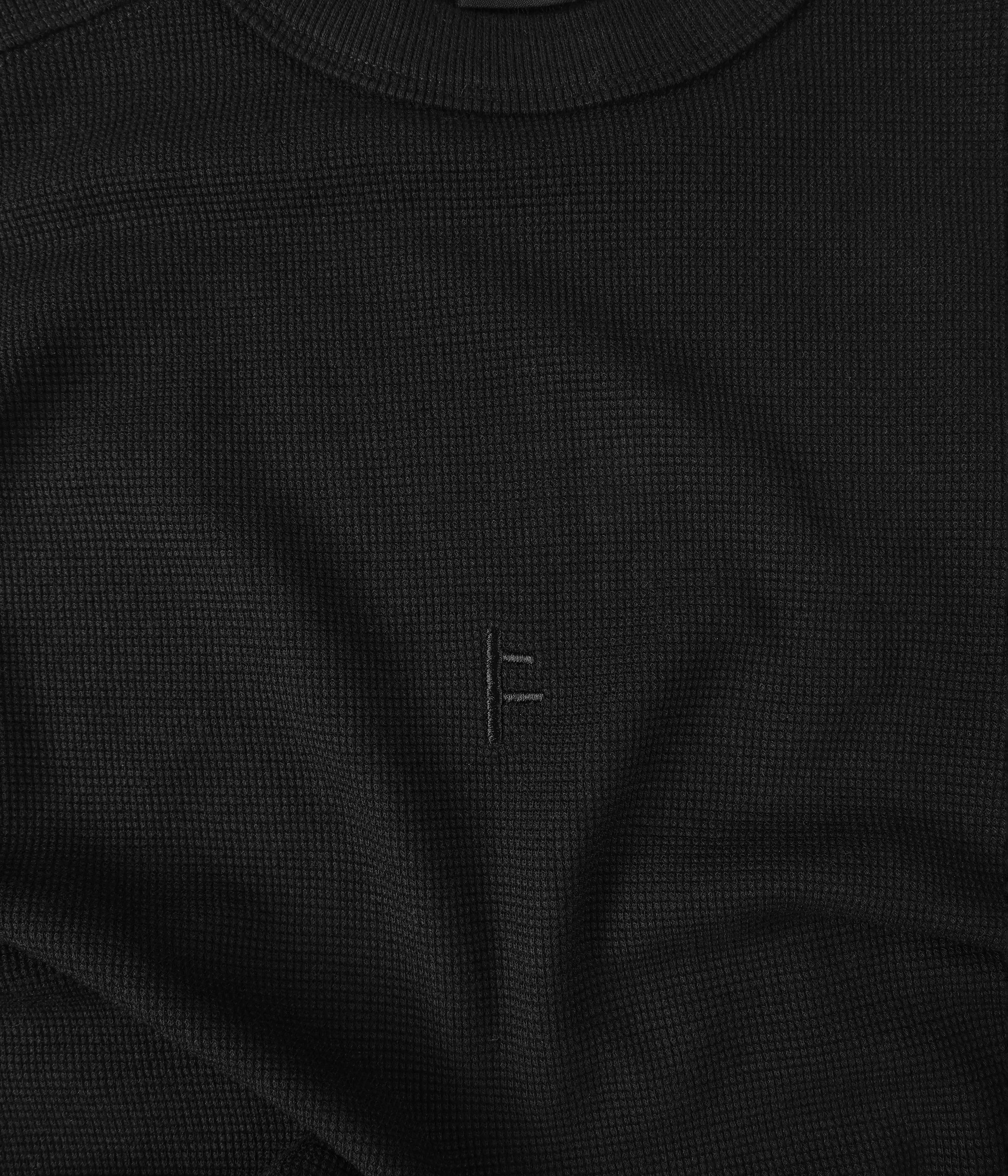 Former Franchise Waffle LS T-Shirt - Black - Image 4