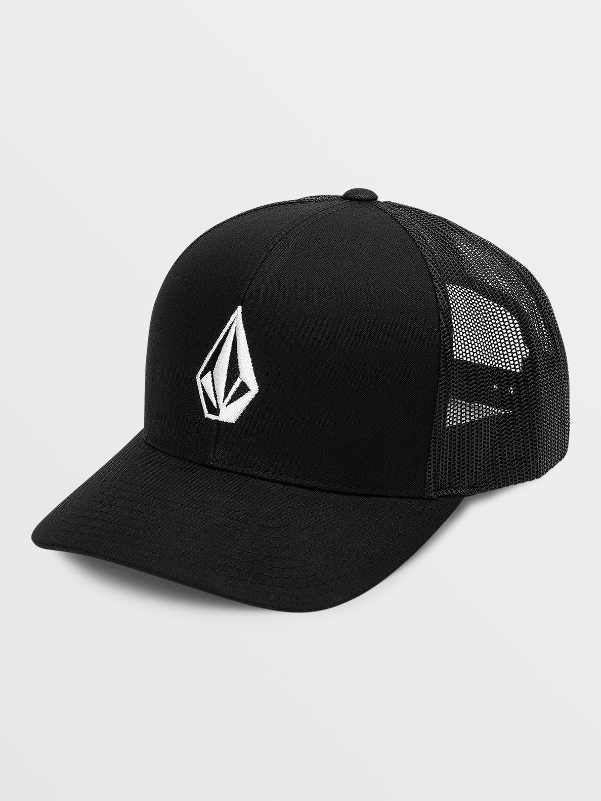 FULL STONE CHEESE CAP - BLACK