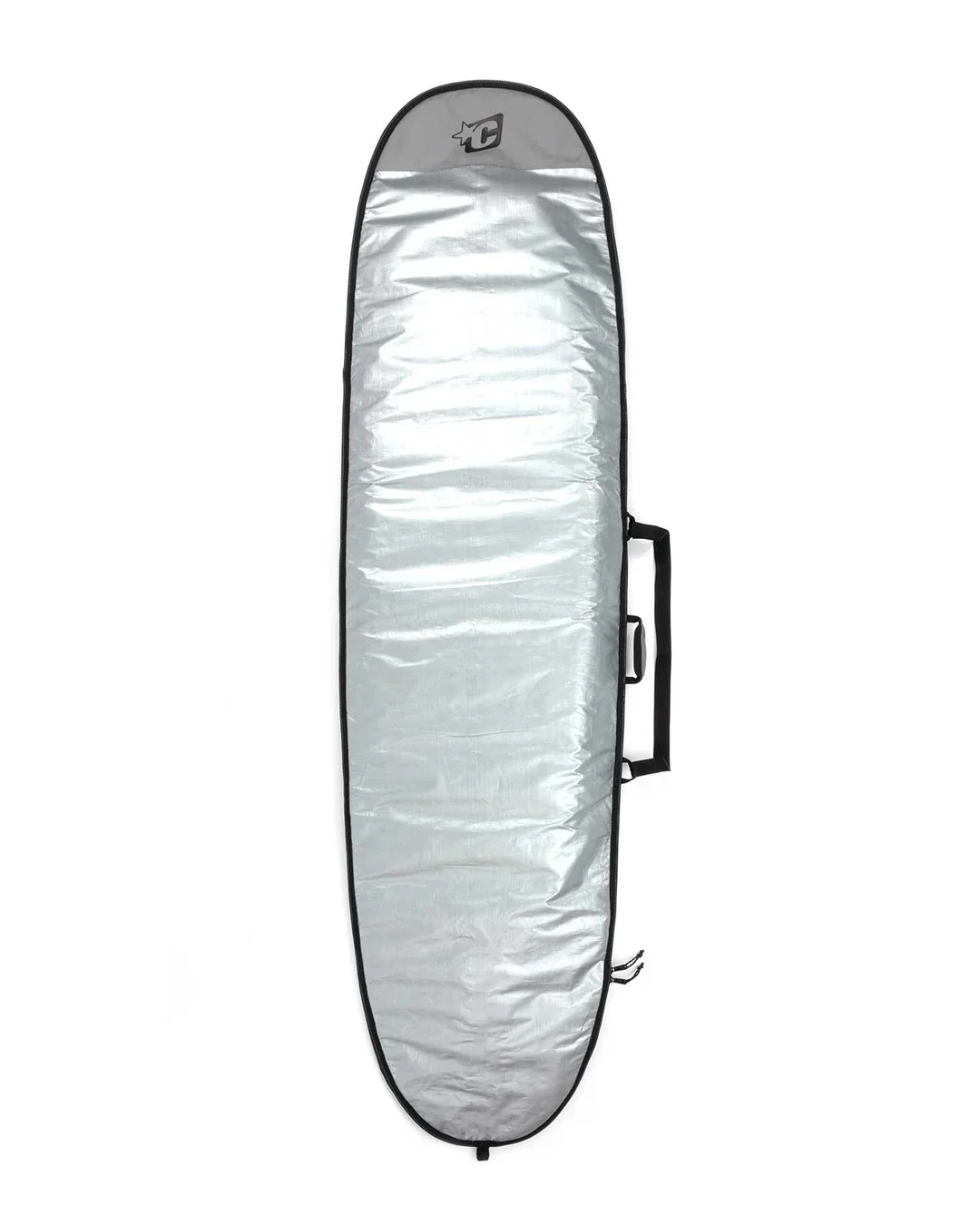 Funboard Icon Surfboard Cover - Silver - Image 2
