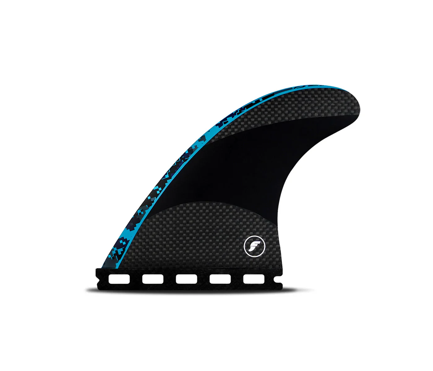 Futures John John Florence Techflex Fin Set (Small) - Digi Blue - Image 2