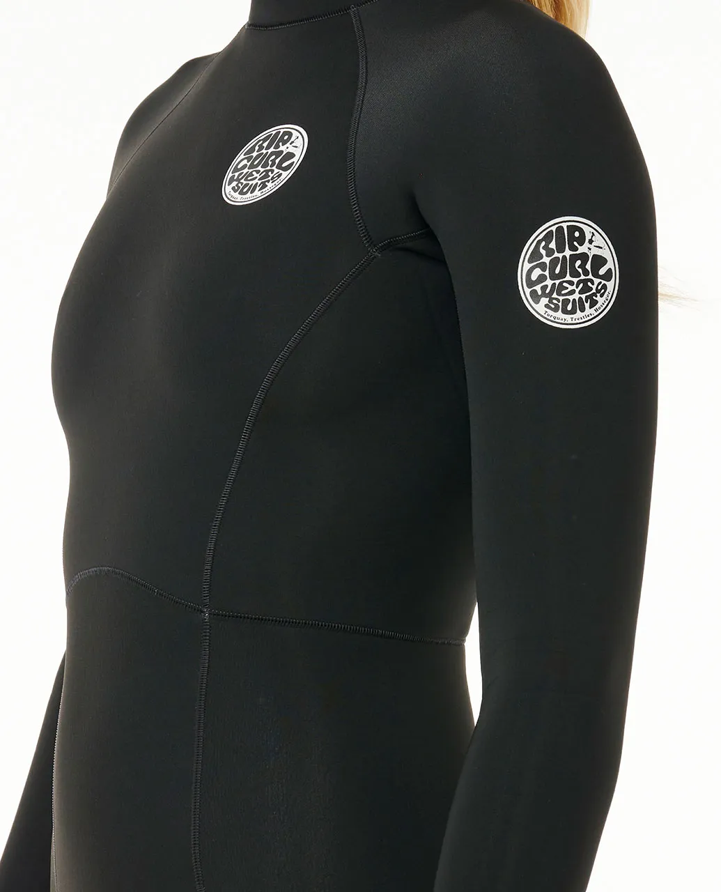 G-Bomb 1.5mm Long Sleeve Back Zip Boy Leg Spring - Black - Image 6