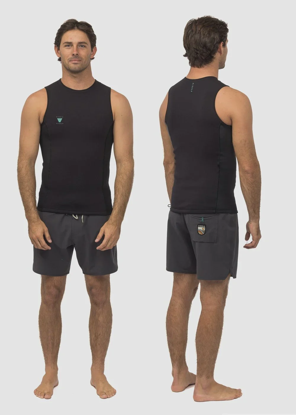 HIGH SEAS II 1MM VEST - BLACK