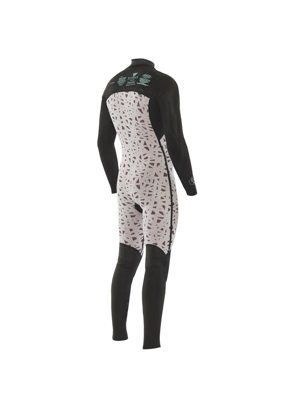 MEN'S HIGH SEAS II 3-2 FULL CHEST ZIP - CHARCOAL - Image 3