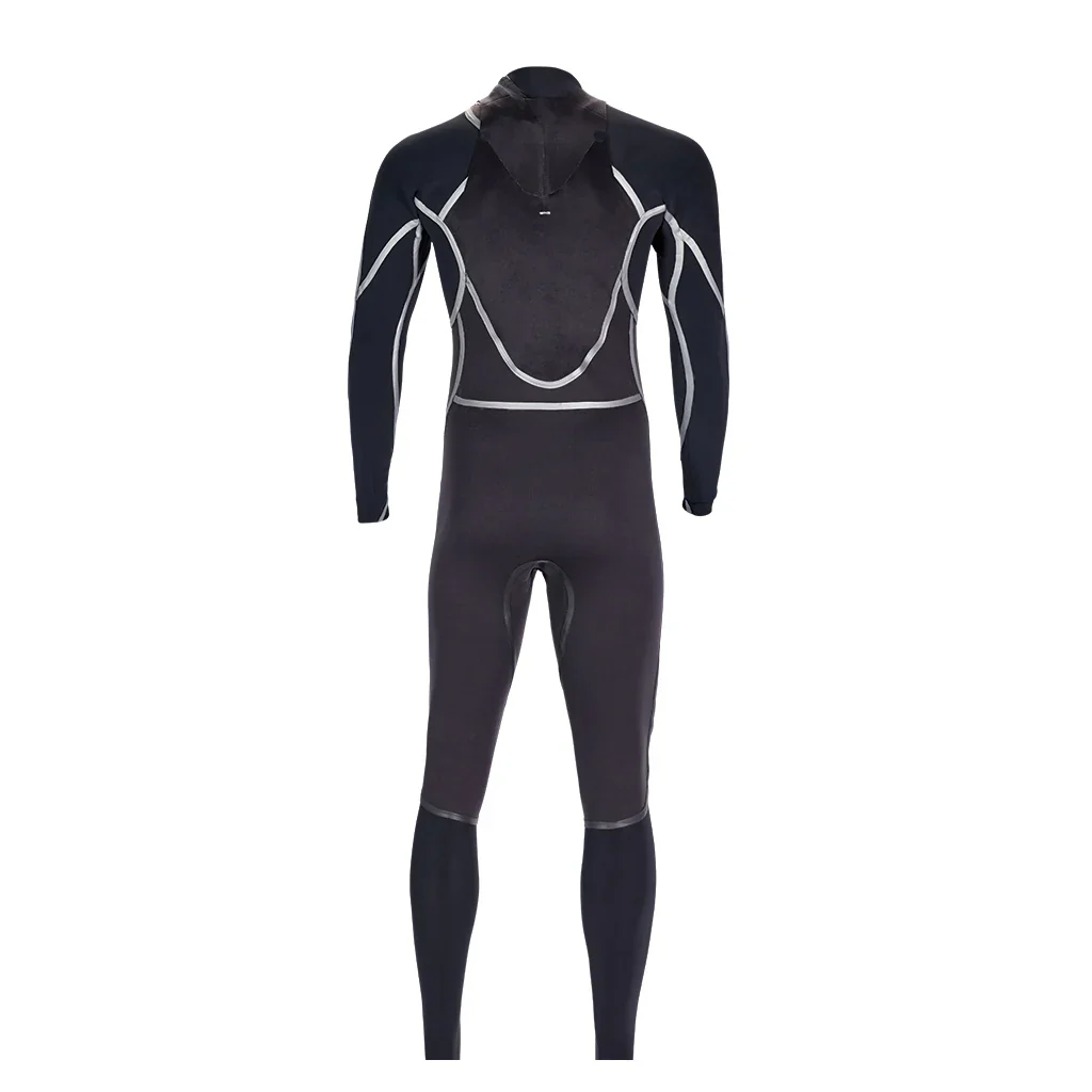 Hoplite 3/2mm Steamer Wetsuit - Black - Image 8