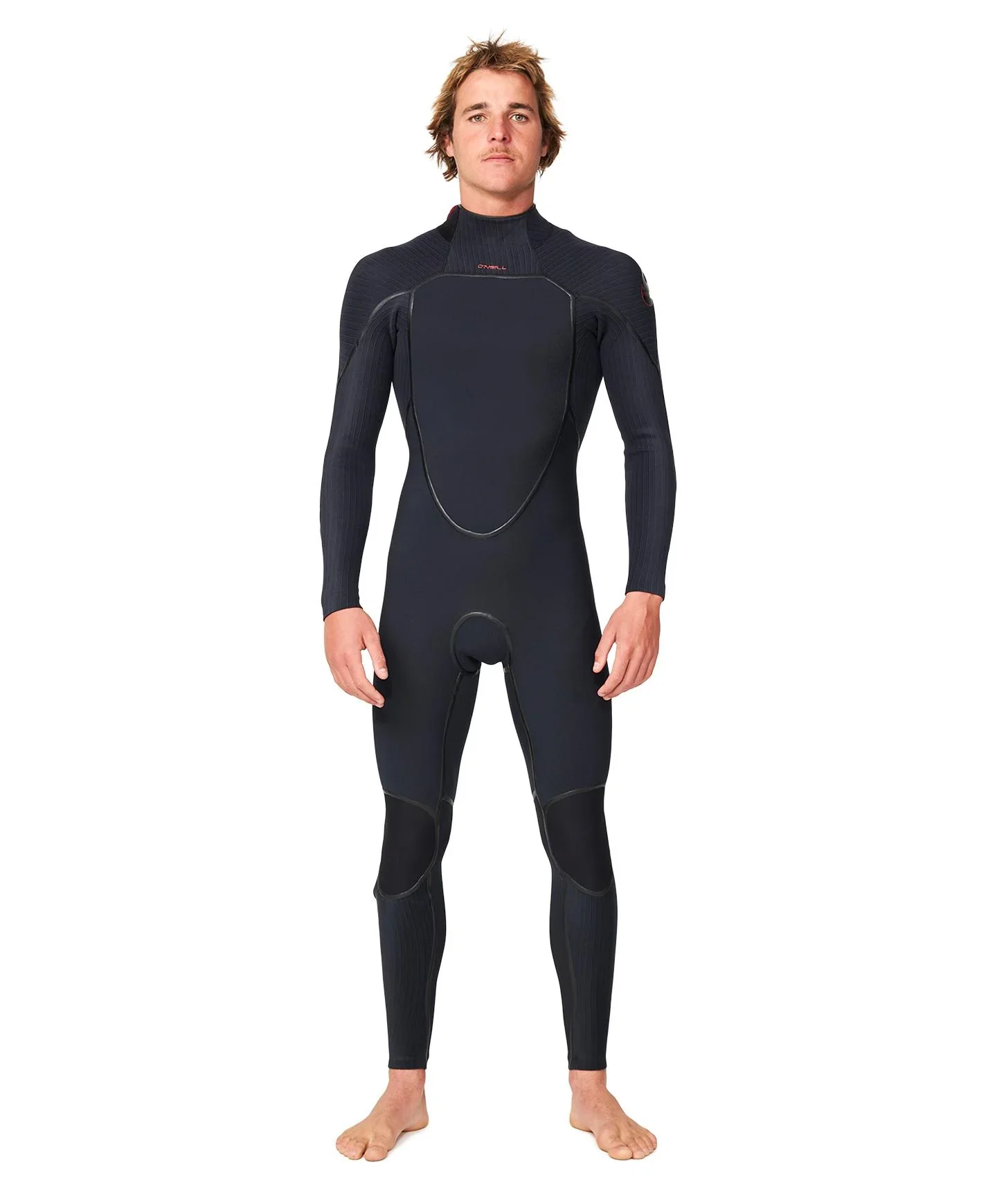 HyperFire X 3/2mm Steamer Back Zip Wetsuit - Black - Image 2