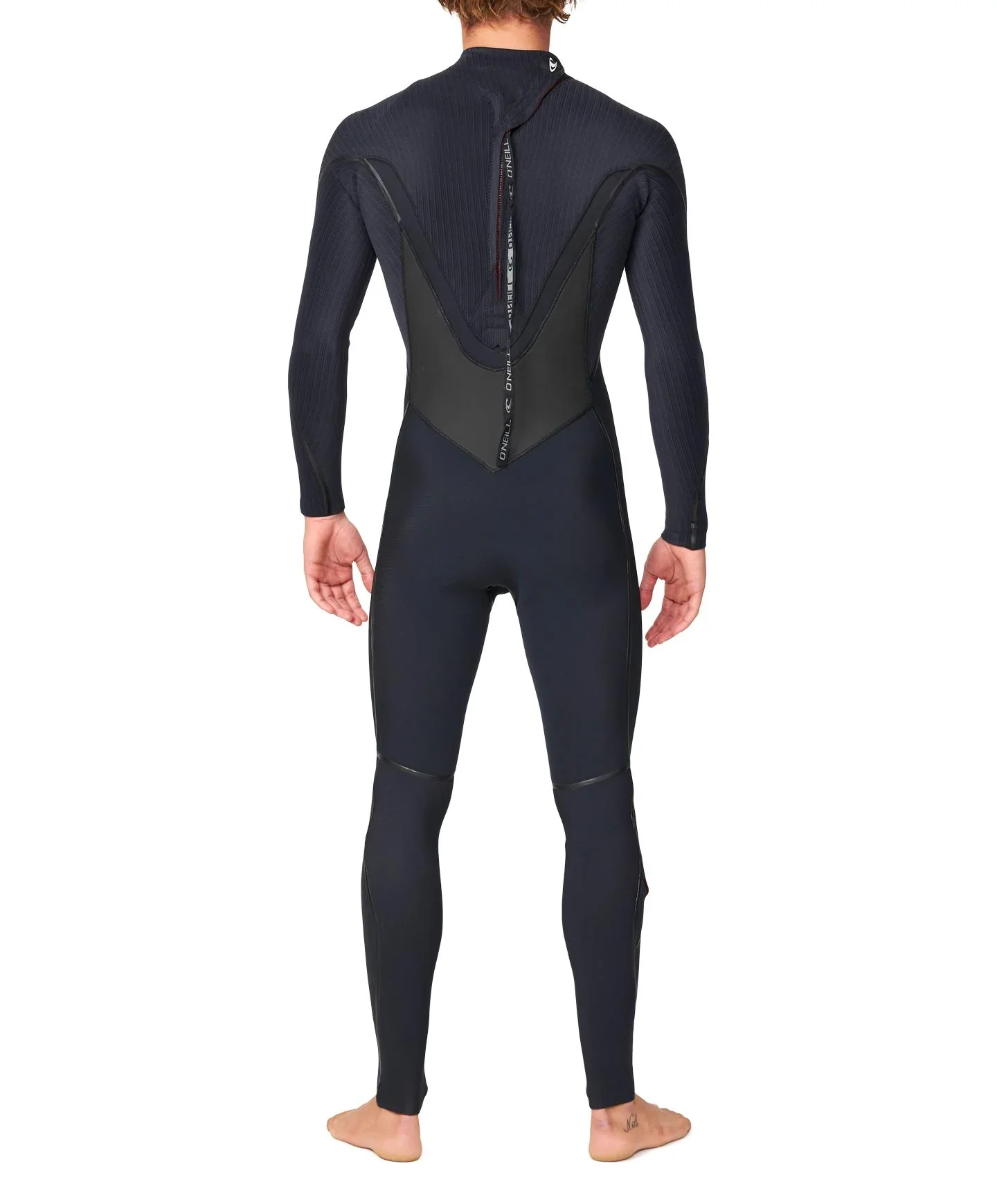 HyperFire X 3/2mm Steamer Back Zip Wetsuit - Black - Image 3