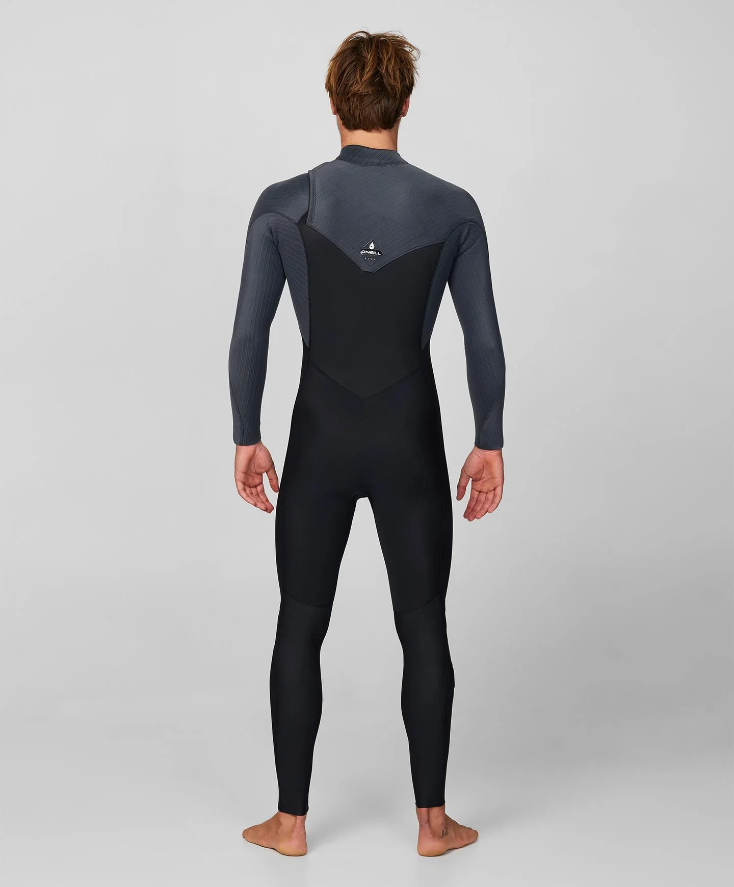 HyperFreak 3/2+ Steamer Chest Zip Wetsuit - Graphite - Image 2