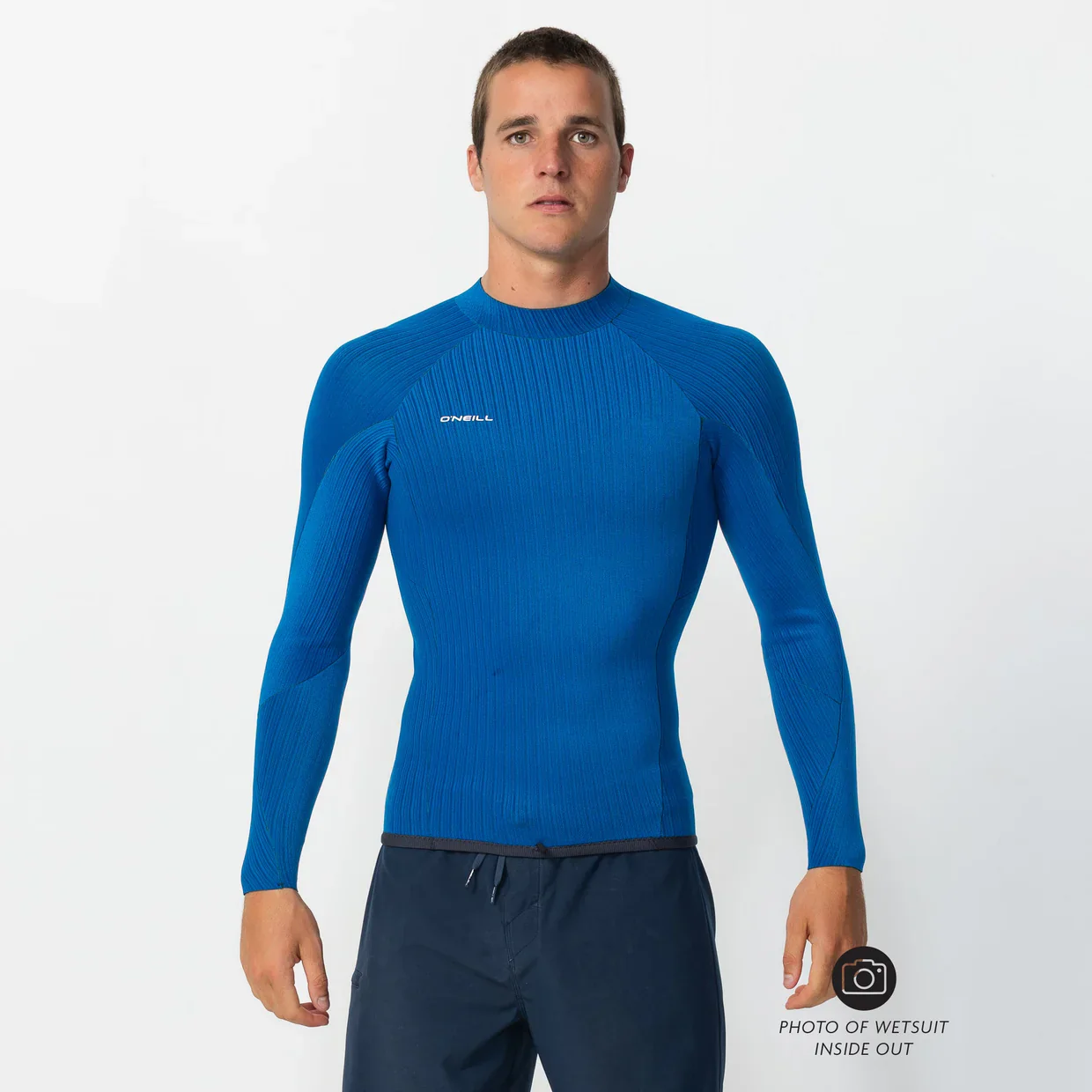 O'neill HyperFreak 2mm GBS Long Sleeve Wetsuit Jacket - Black - Image 6